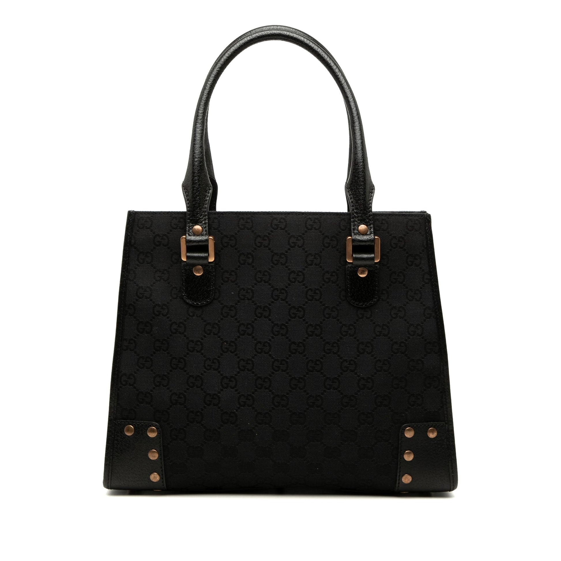 Gucci GG Canvas Nailhead Tote