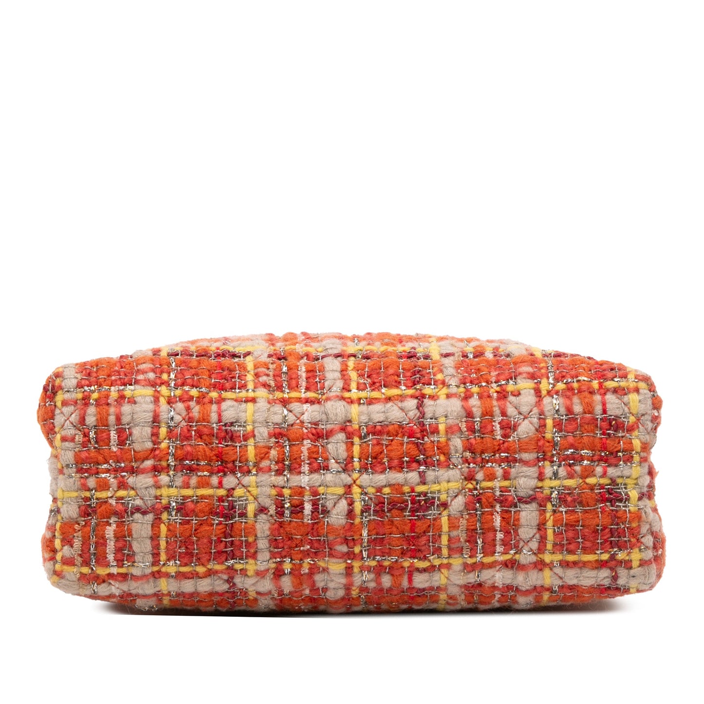 Chanel Multicolor Tweed and Leather Quadrato Box Shoulder Bag