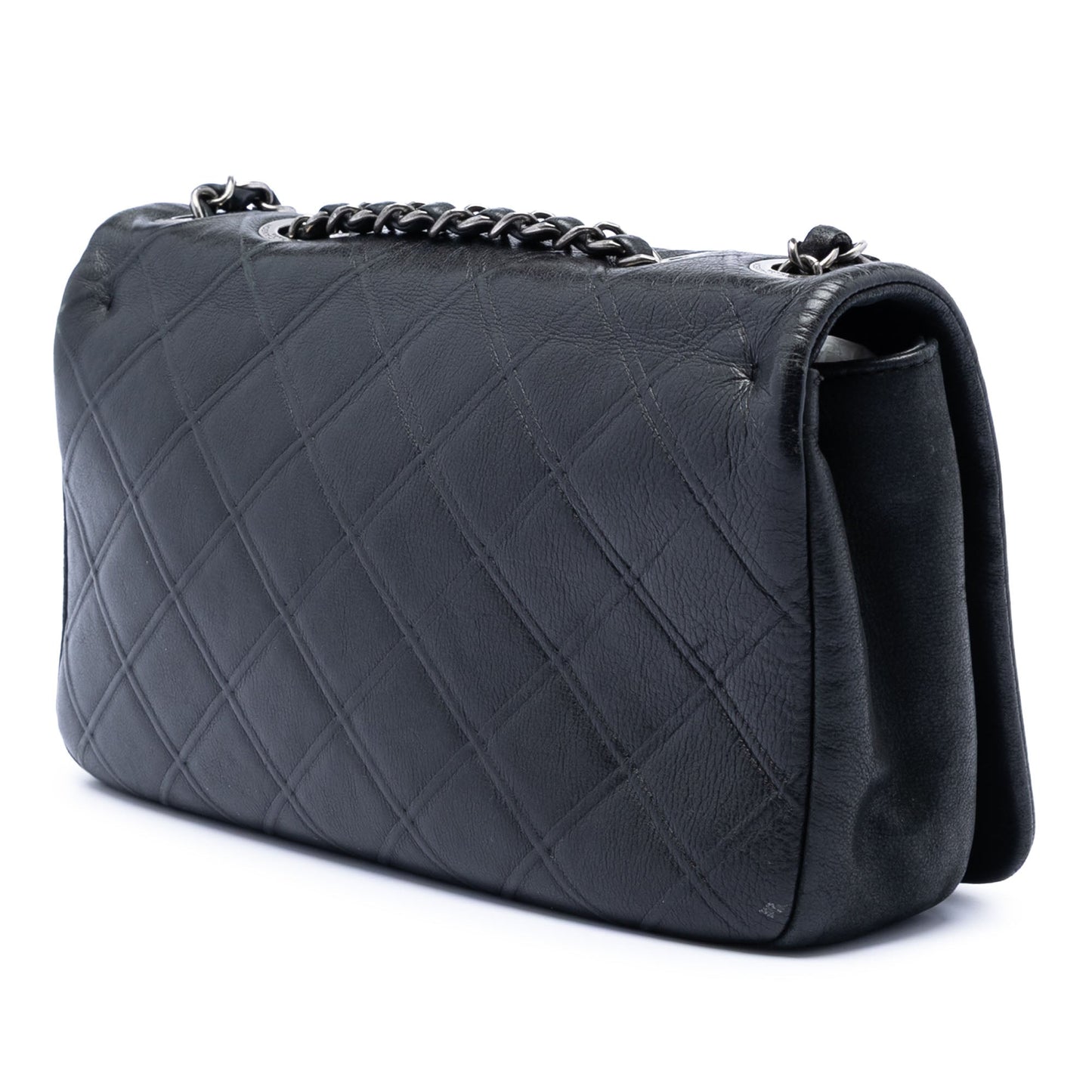 Chanel Medium Diamond Embossed Calfskin New Chic Flap