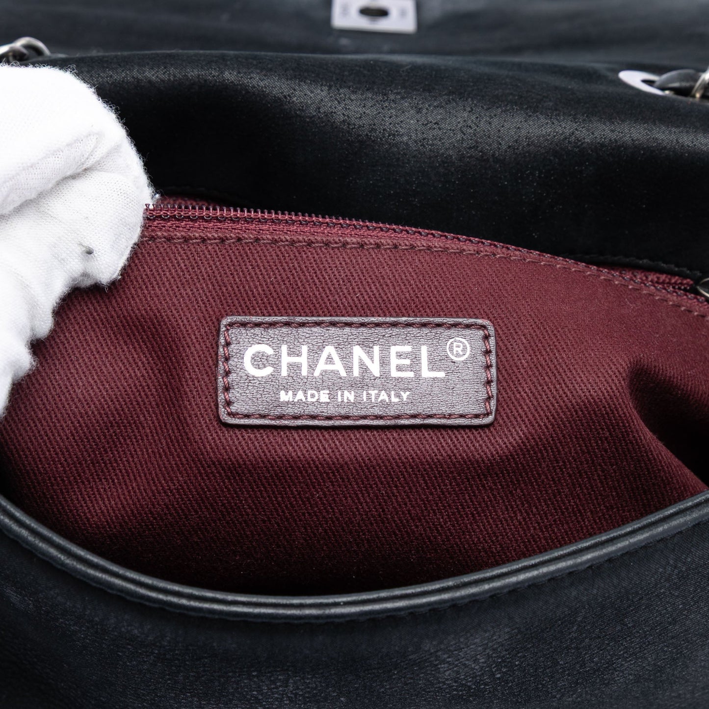 Chanel Medium Diamond Embossed Calfskin New Chic Flap