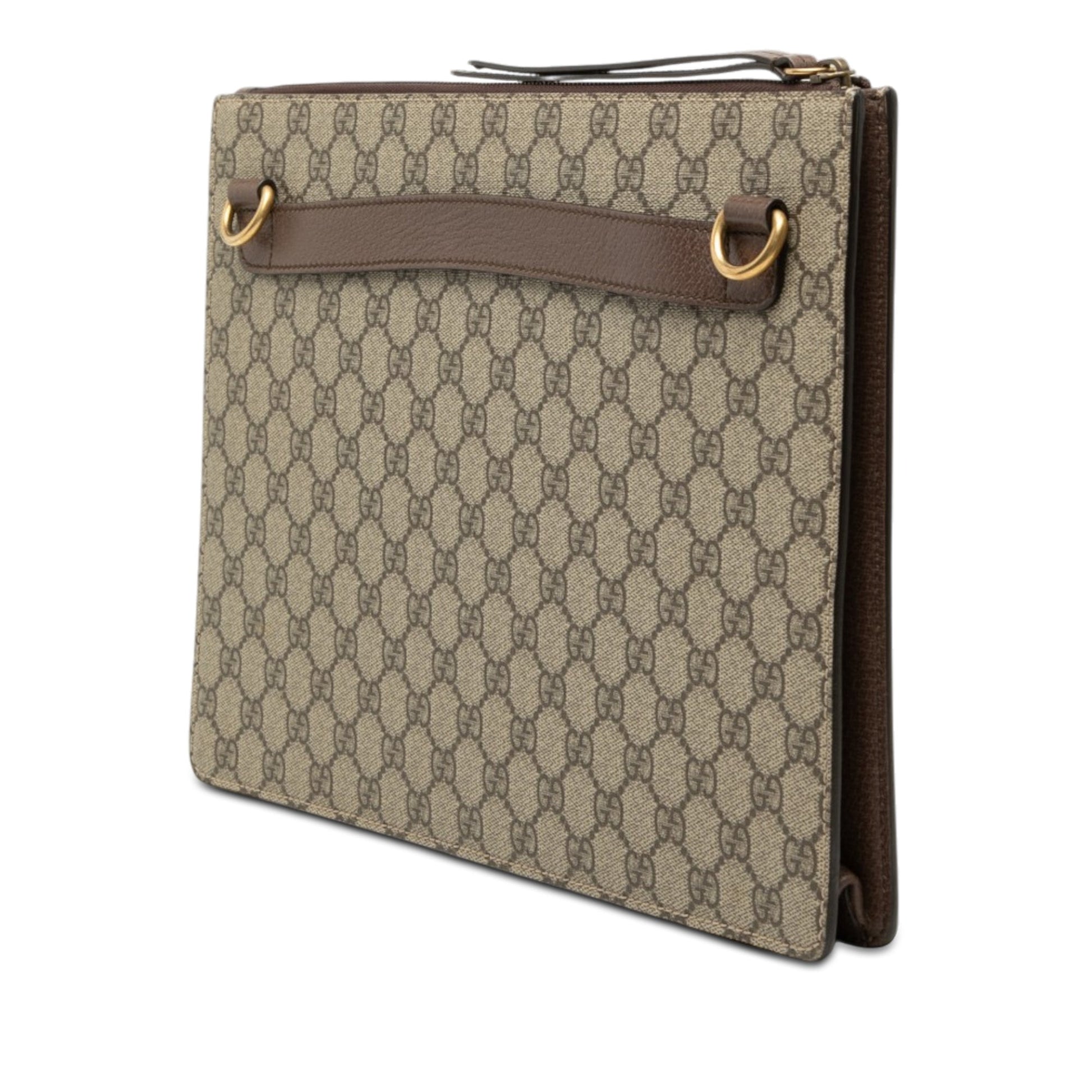 Gucci GG Supreme Web Courrier Messenger Bag