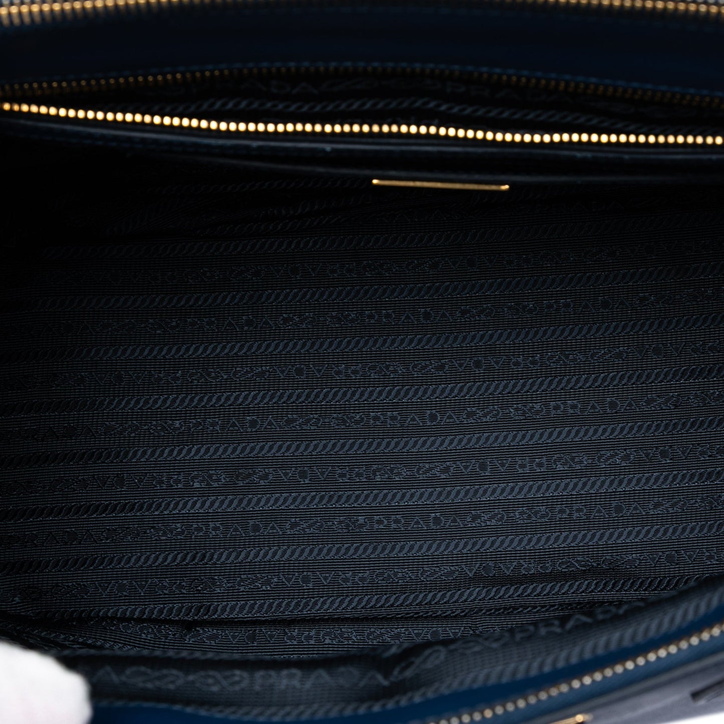 Medium Saffiano Lux Galleria Double Zip Satchel