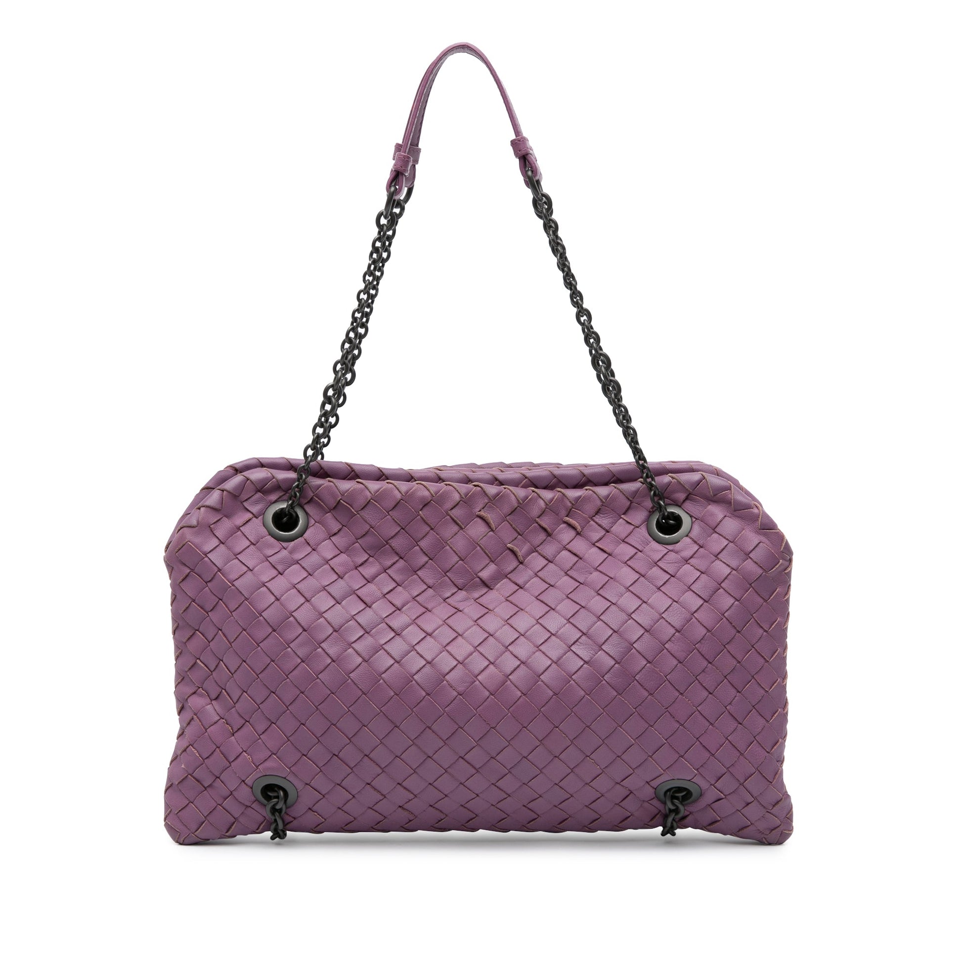 Bottega Veneta Nappa Intrecciato Duo Shoulder Bag