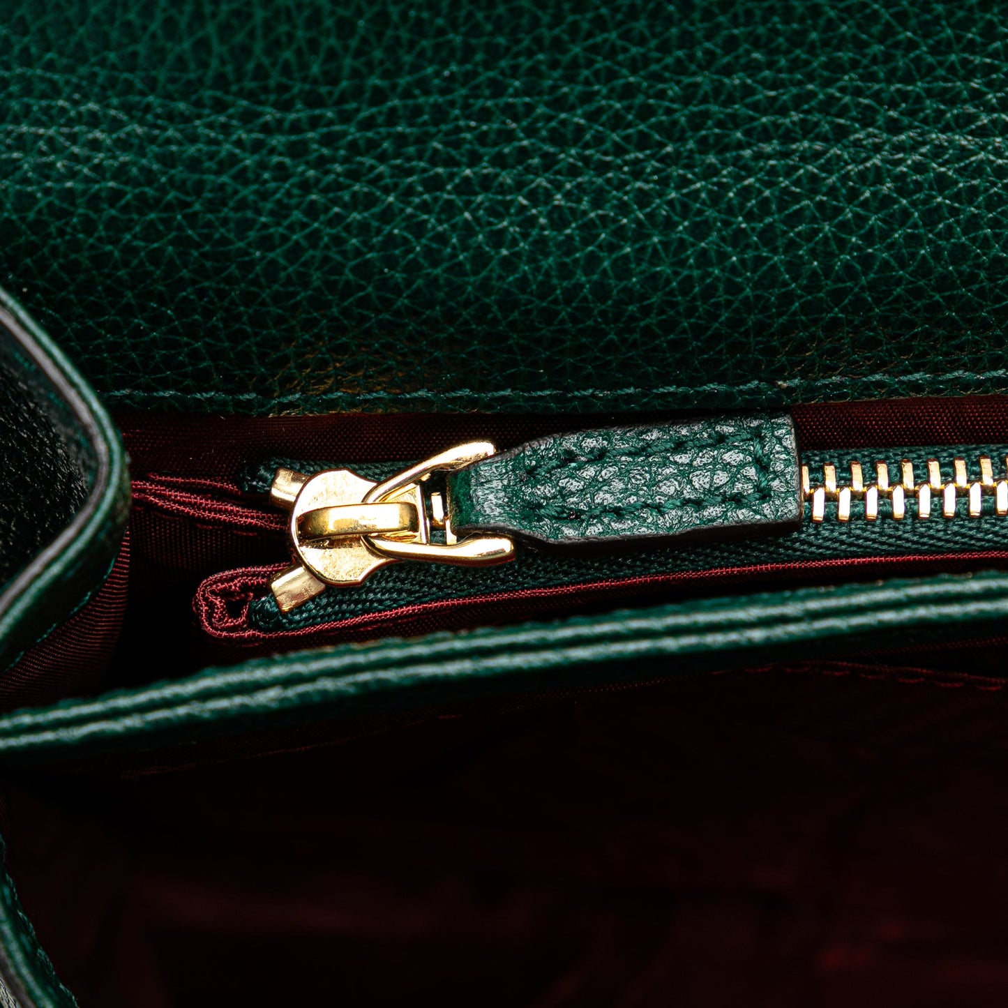 Gucci Small Leather Zumi Flap Crossbody