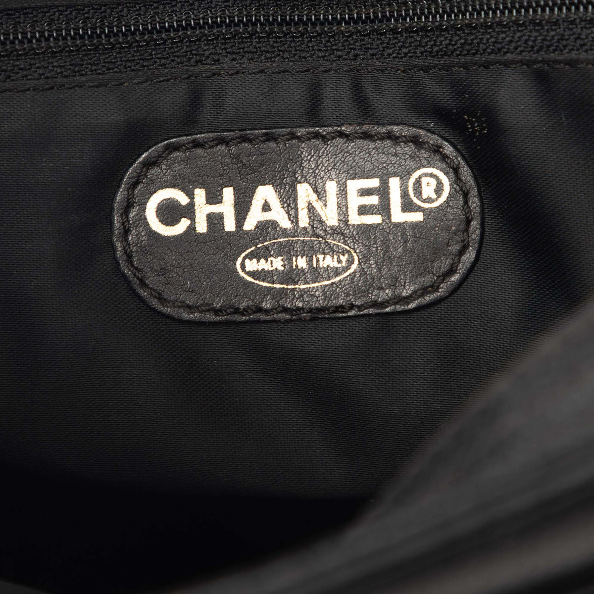 Chanel CC Caviar Chain Turn Lock Tote