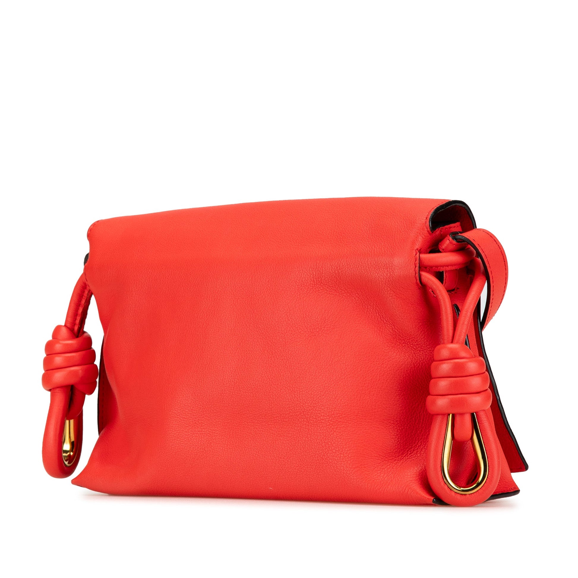LOEWE Leather Flamenco Knot Whipstitch Crossbody