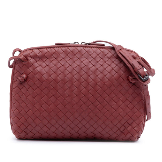 Bottega Veneta Nappa Intrecciato Nodini Crossbody