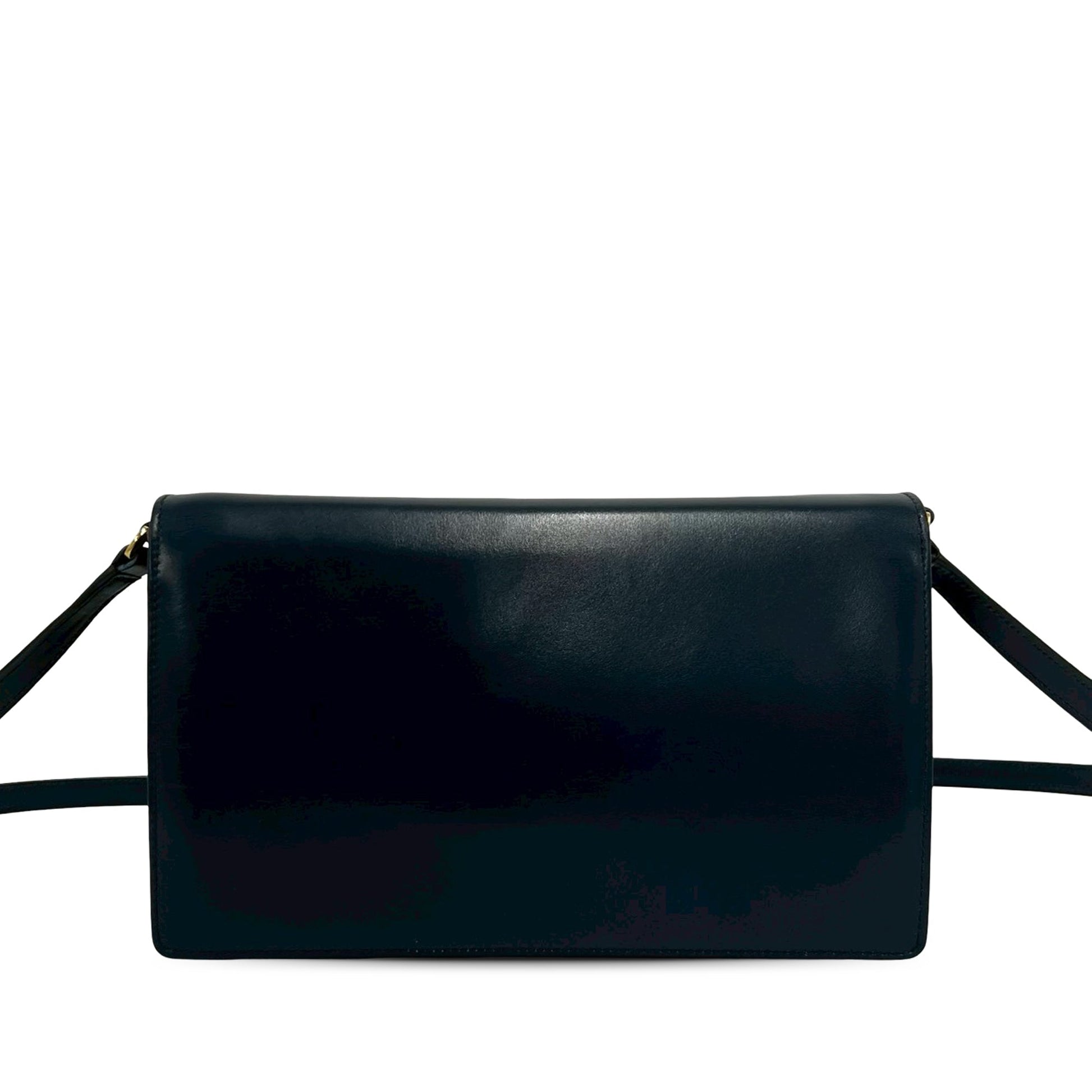 Gucci Leather Flap Crossbody