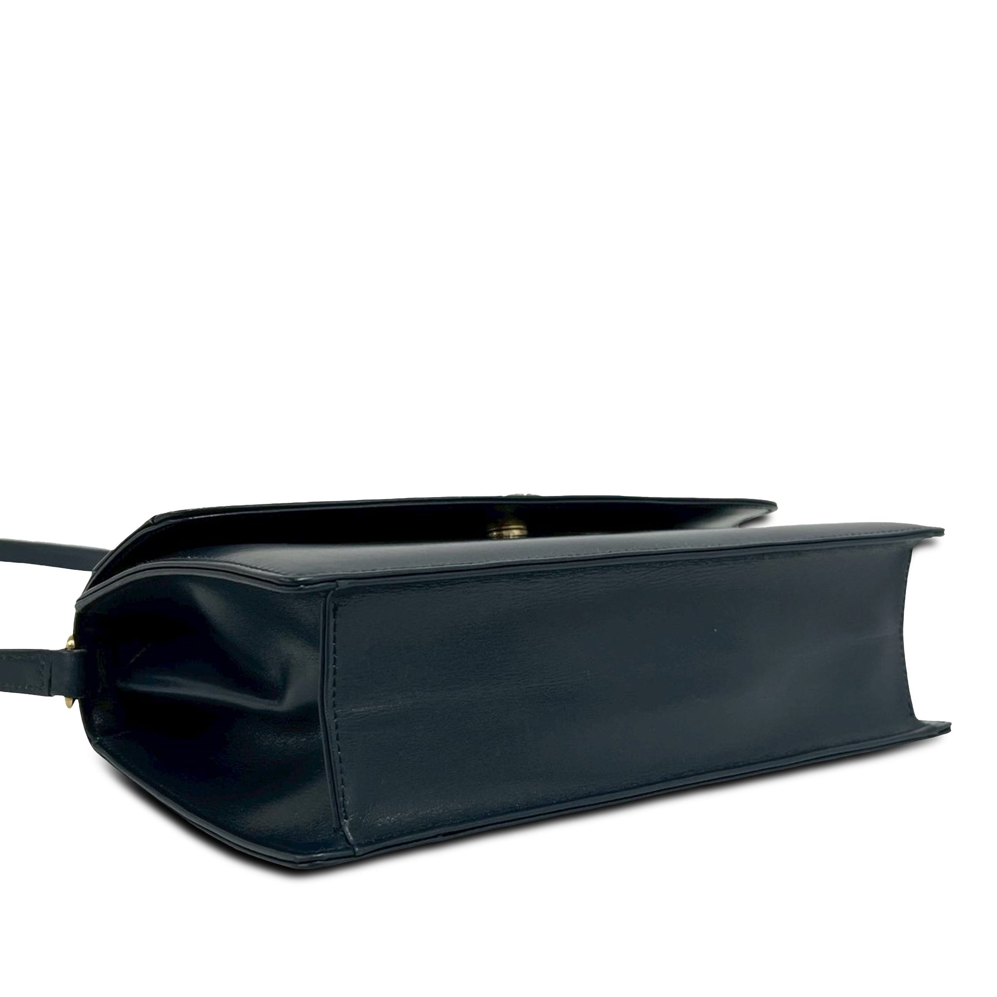 Gucci Leather Flap Crossbody