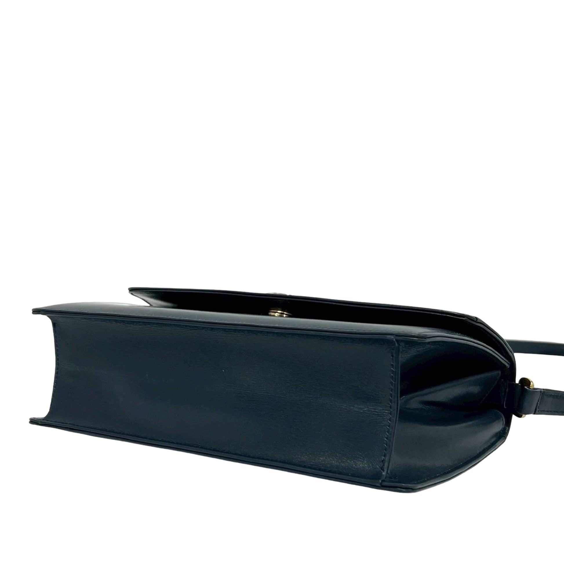 Gucci Leather Flap Crossbody