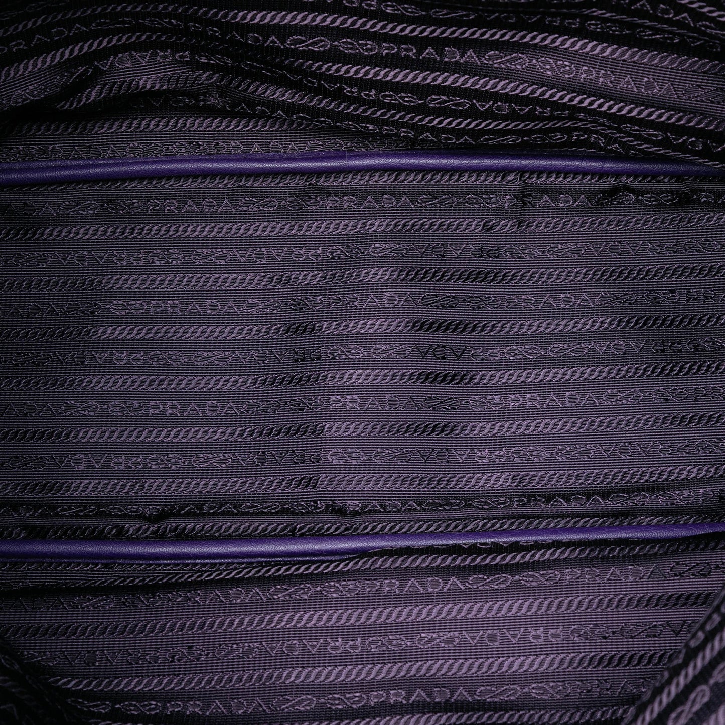 Prada Vitello Daino Side Zip Tote