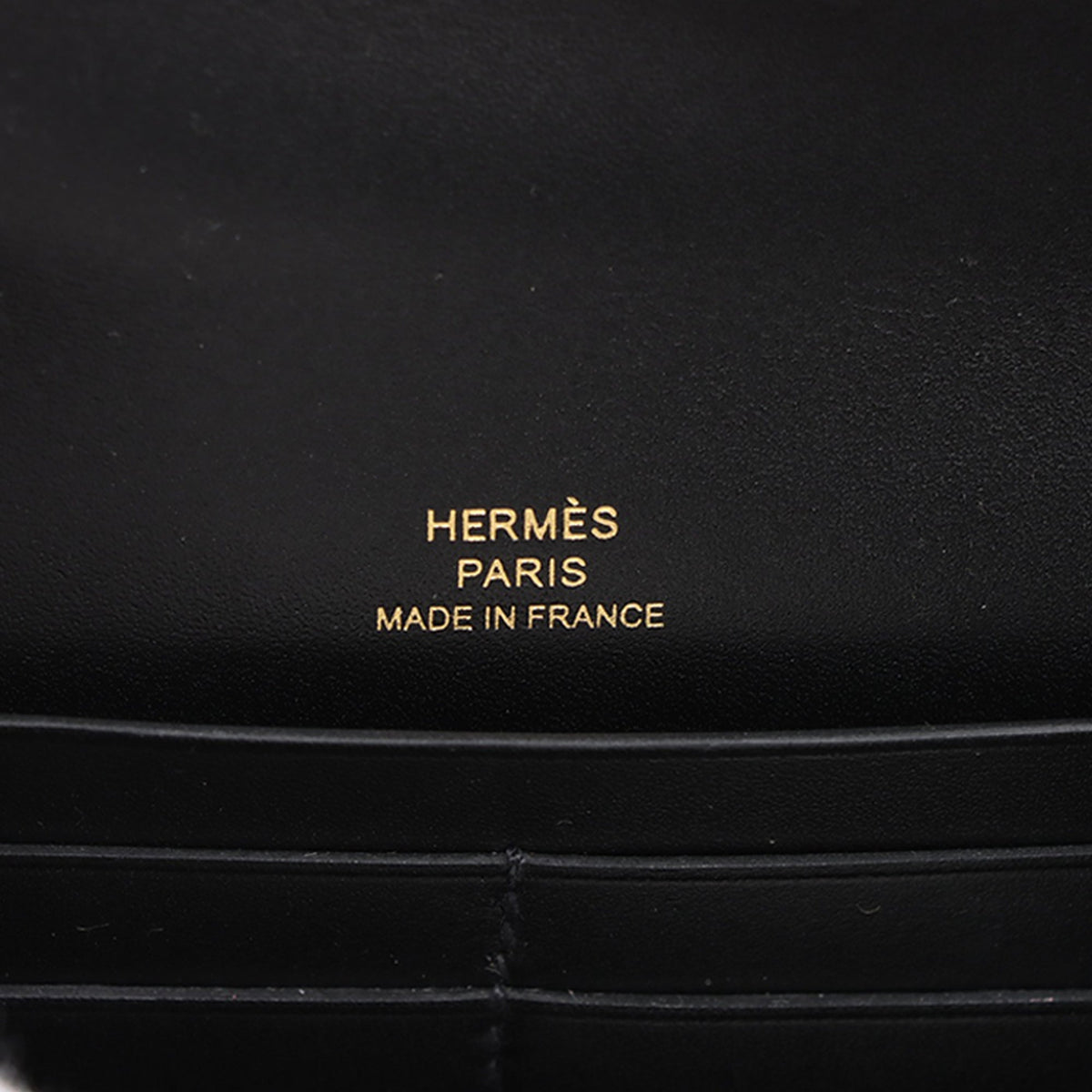 Hermès Tadelakt Chaine d Ancre To Go Wallet — Black