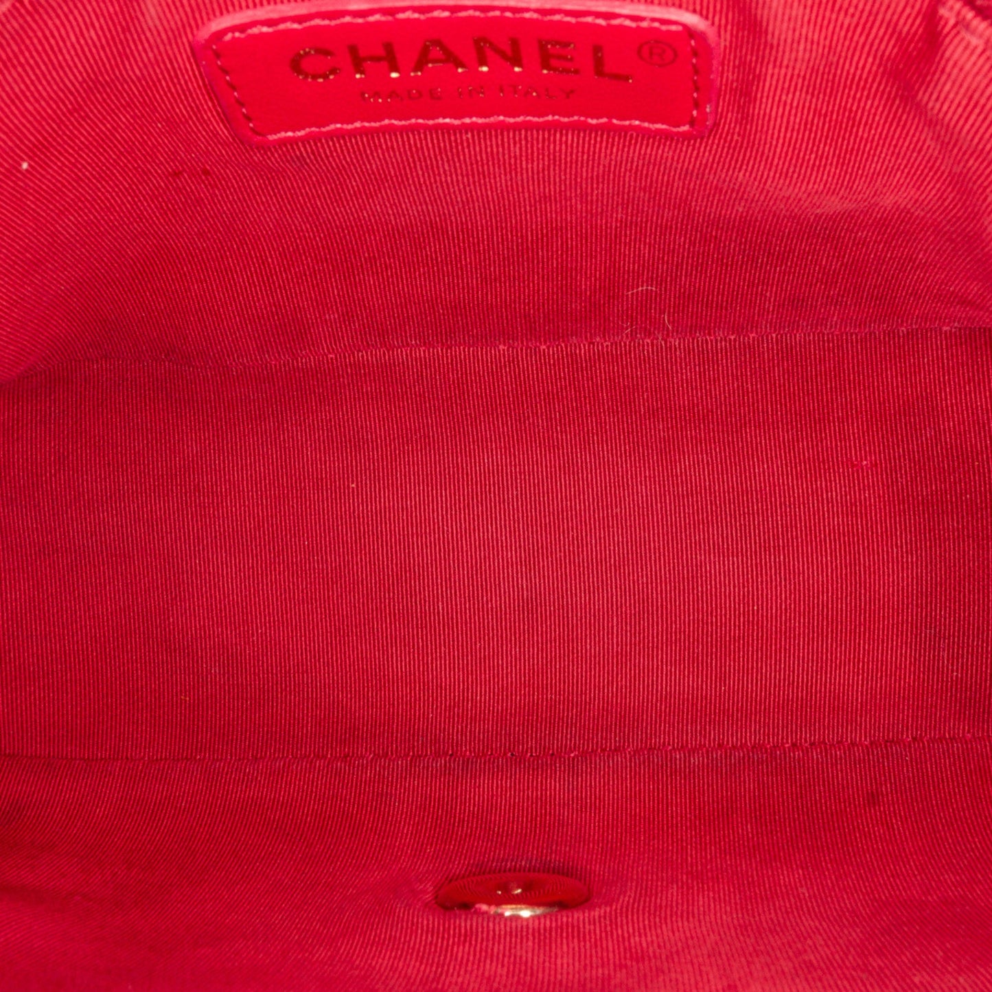 Chanel Large Lambskin Twist Chain Enamel CC Flap