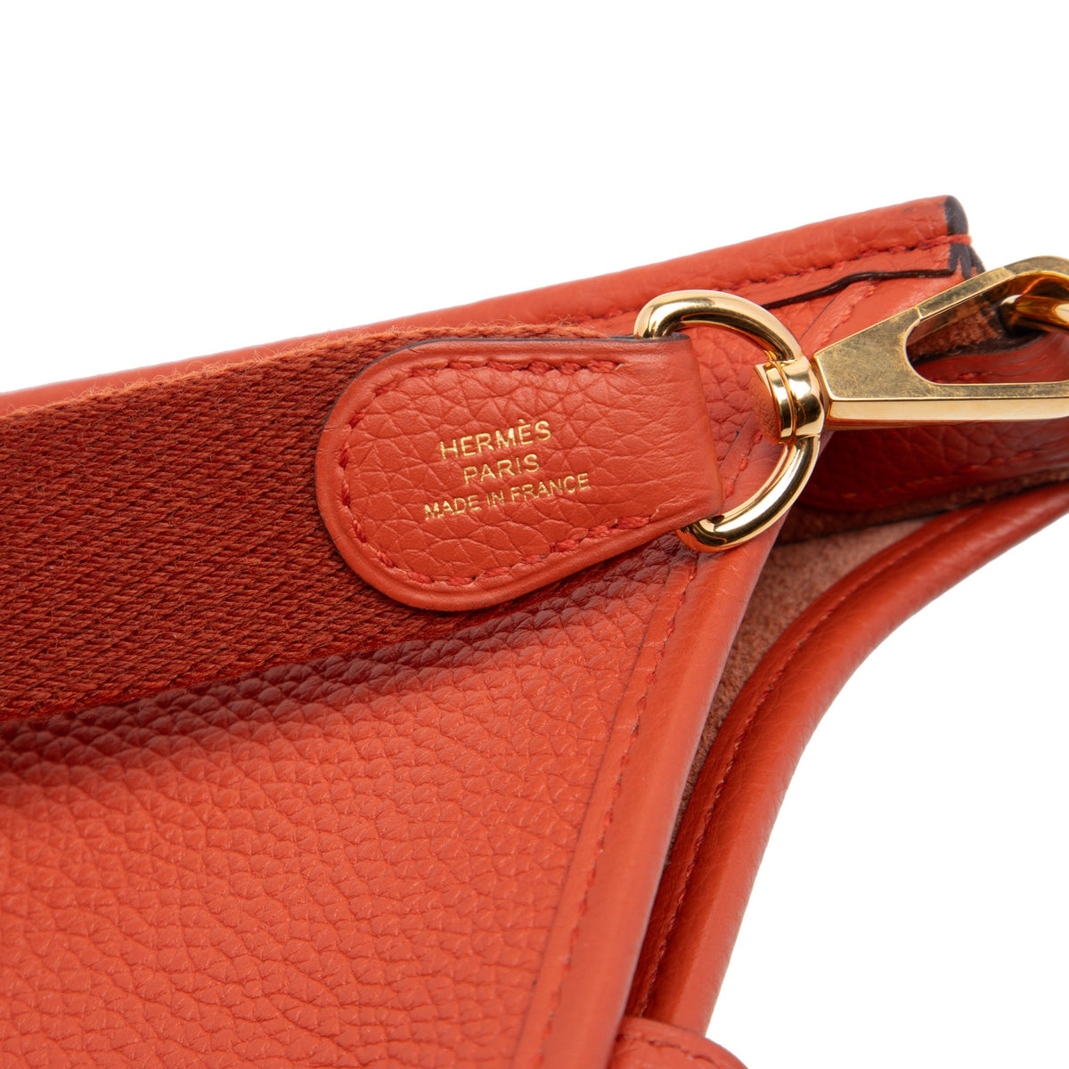 Hermès Clemence Evelyne TPM 16 — Orange