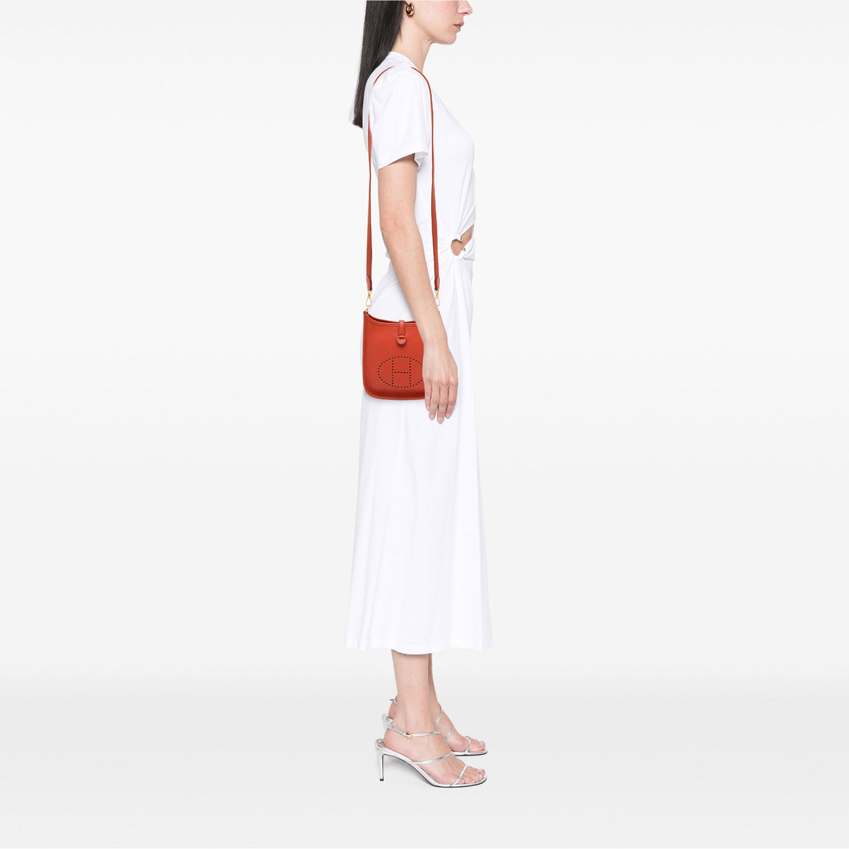 Hermès Clemence Evelyne TPM 16 — Orange