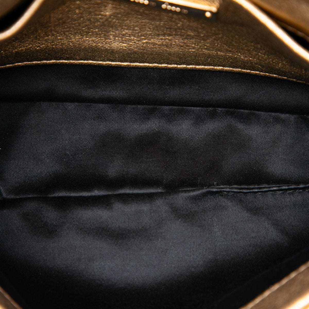 Miu Miu Metallic Nappa Strass Studded Flap Crossbody