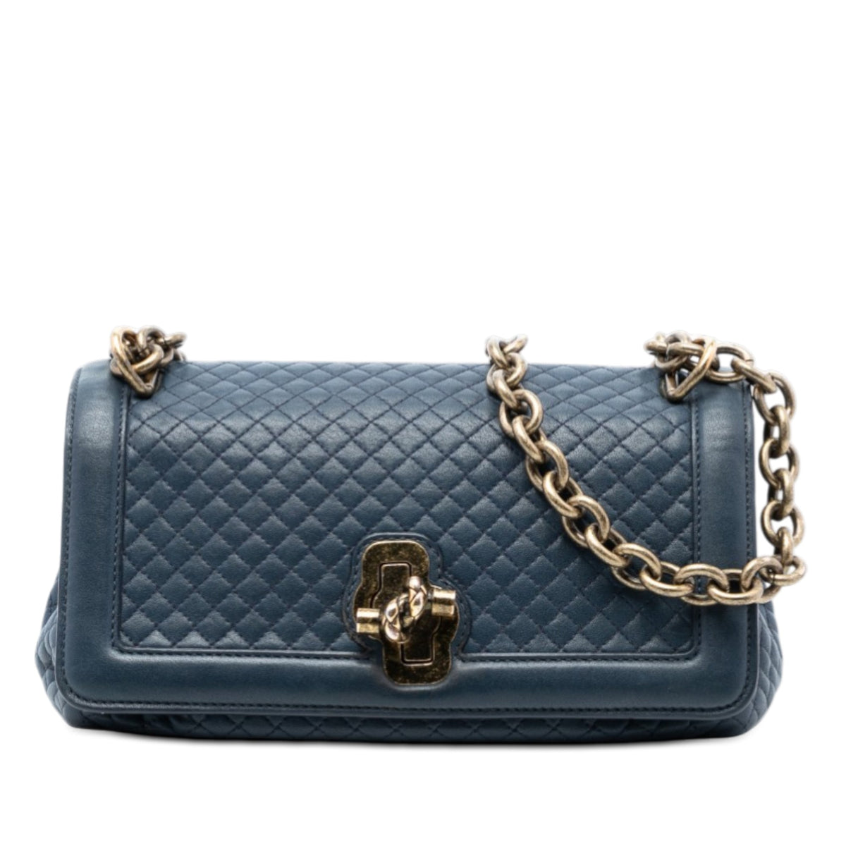 Bottega Veneta Quilted Leather Olimpia Knot Shoulder Bag
