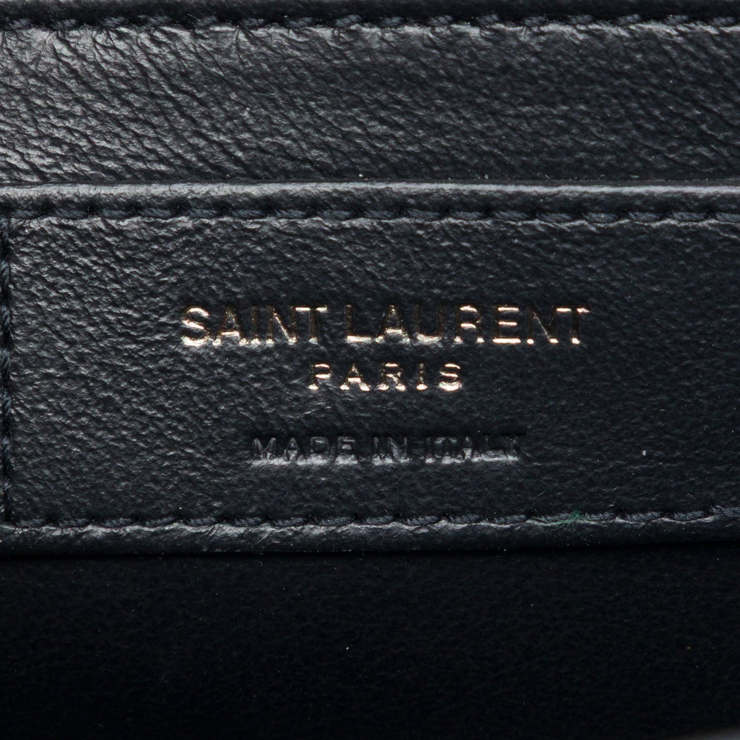 Saint Laurent Small Canvas Metallic Tiger Print Monogram Kate Crossbody