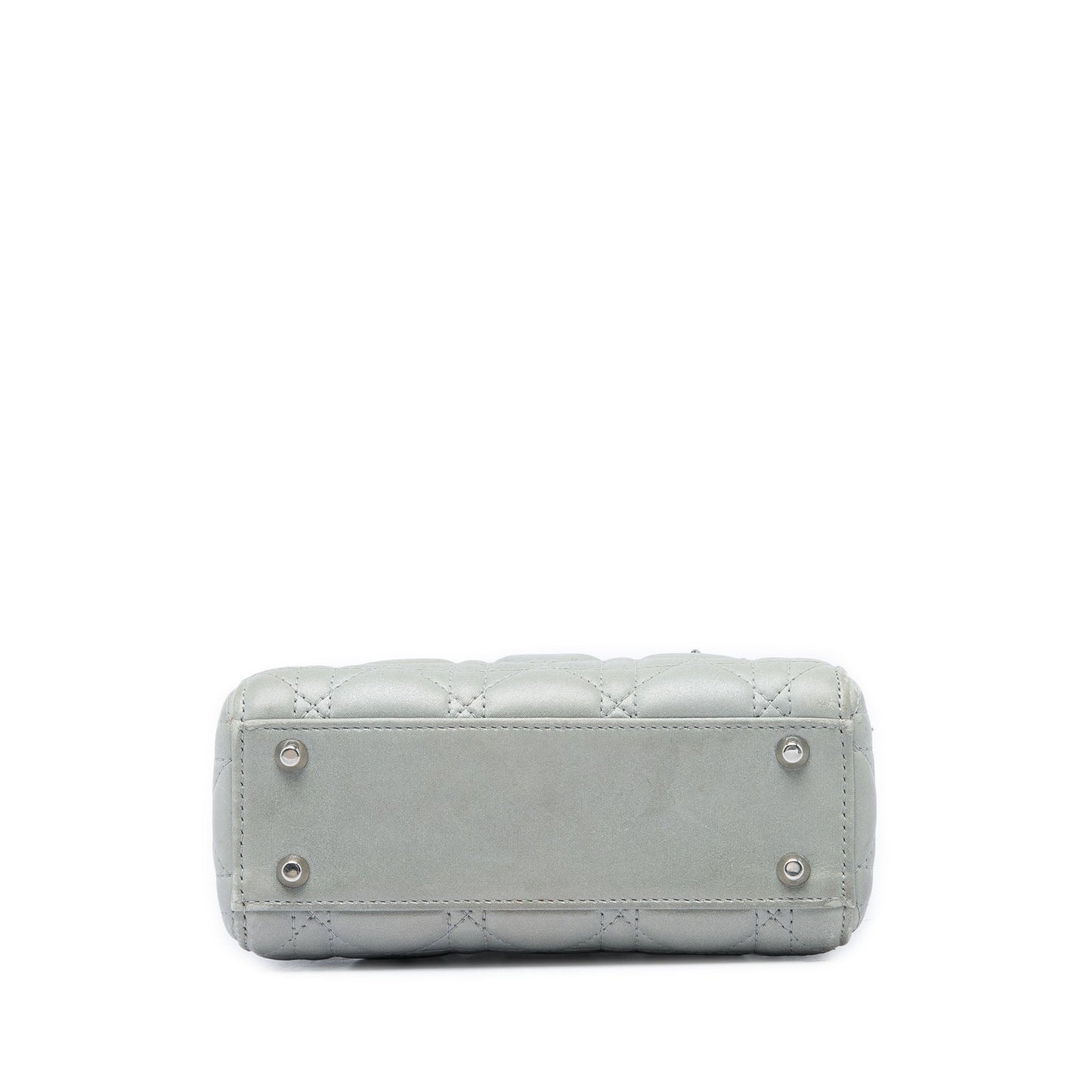 Dior Mini Iridescent Lambskin Cannage Lady Dior