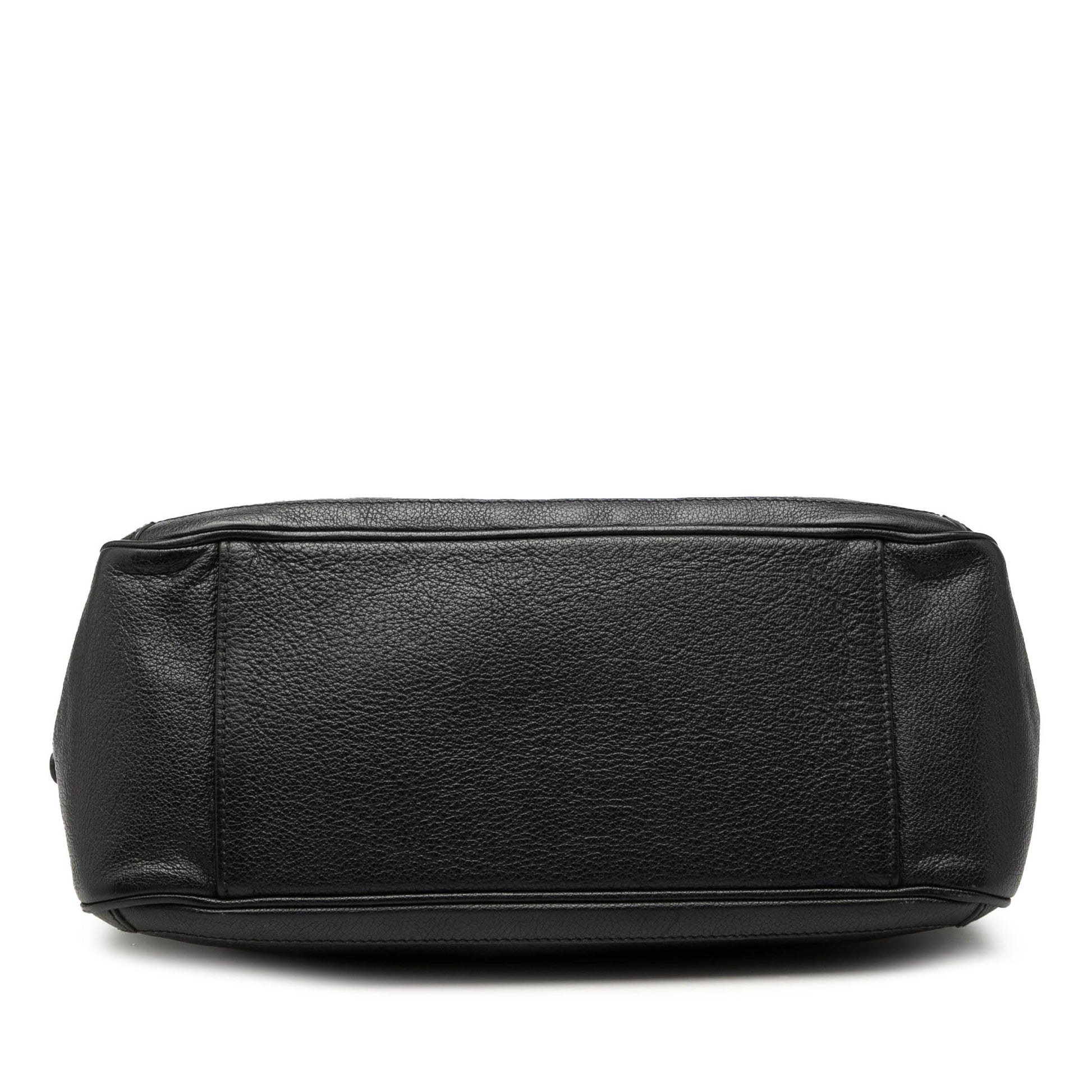 Ferragamo Buffalo Leather Fanya Chain Tote