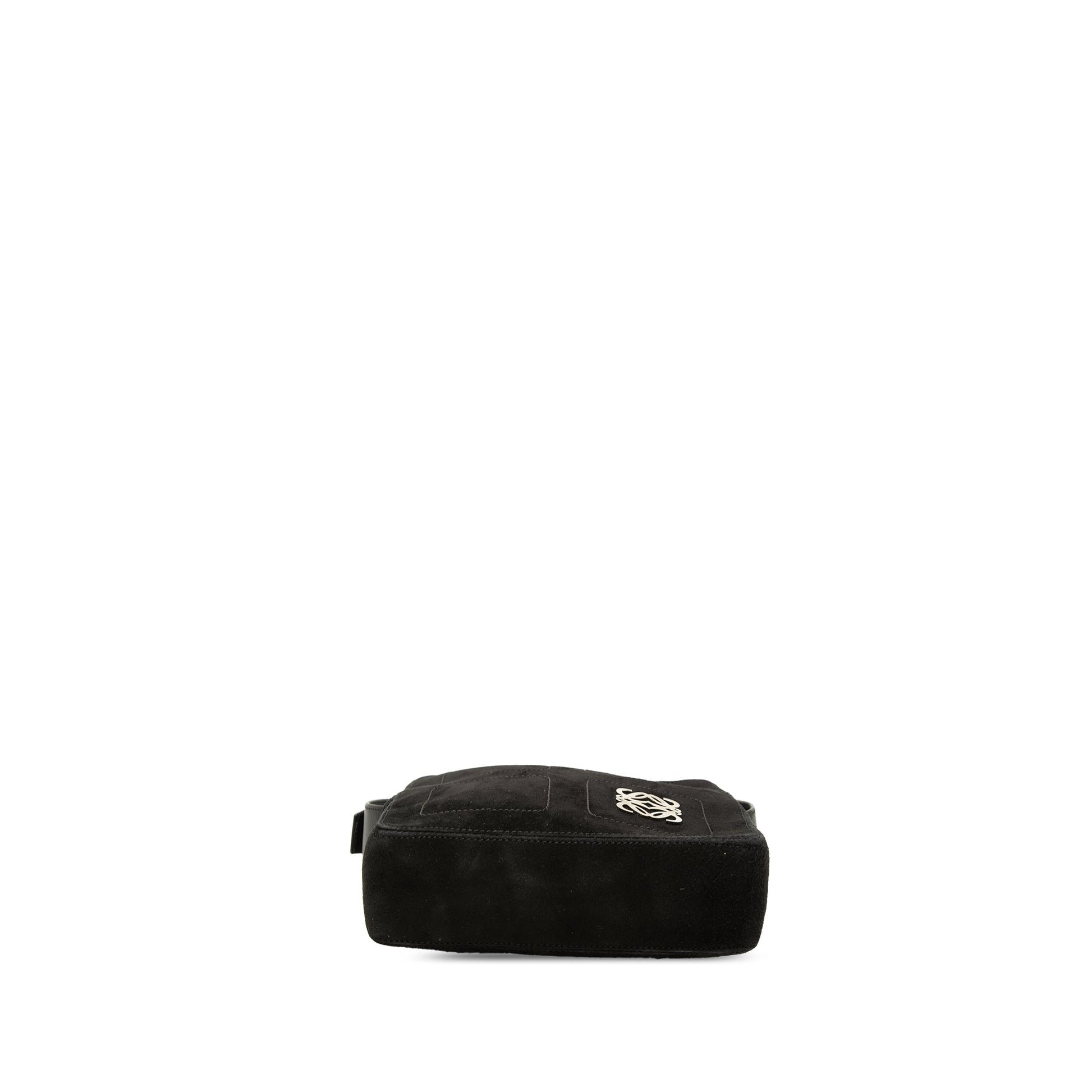 LOEWE Suede Anagram Shoulder Bag
