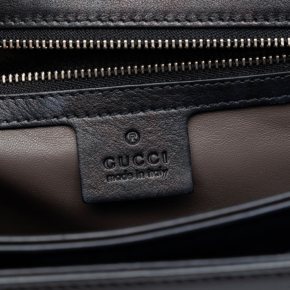 Gucci Medium Patent Interlocking G Crossbody