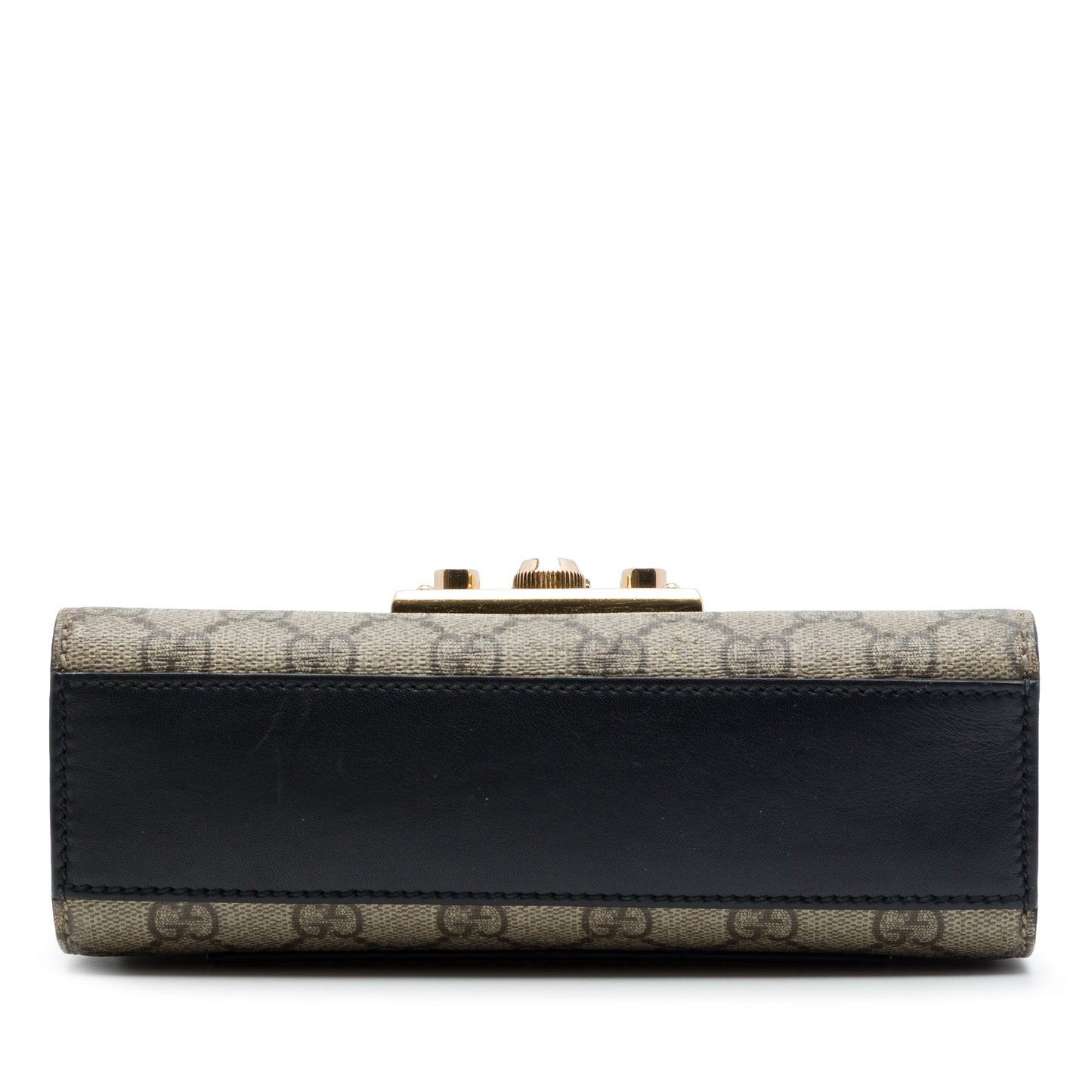 Gucci Small GG Supreme Padlock Crossbody