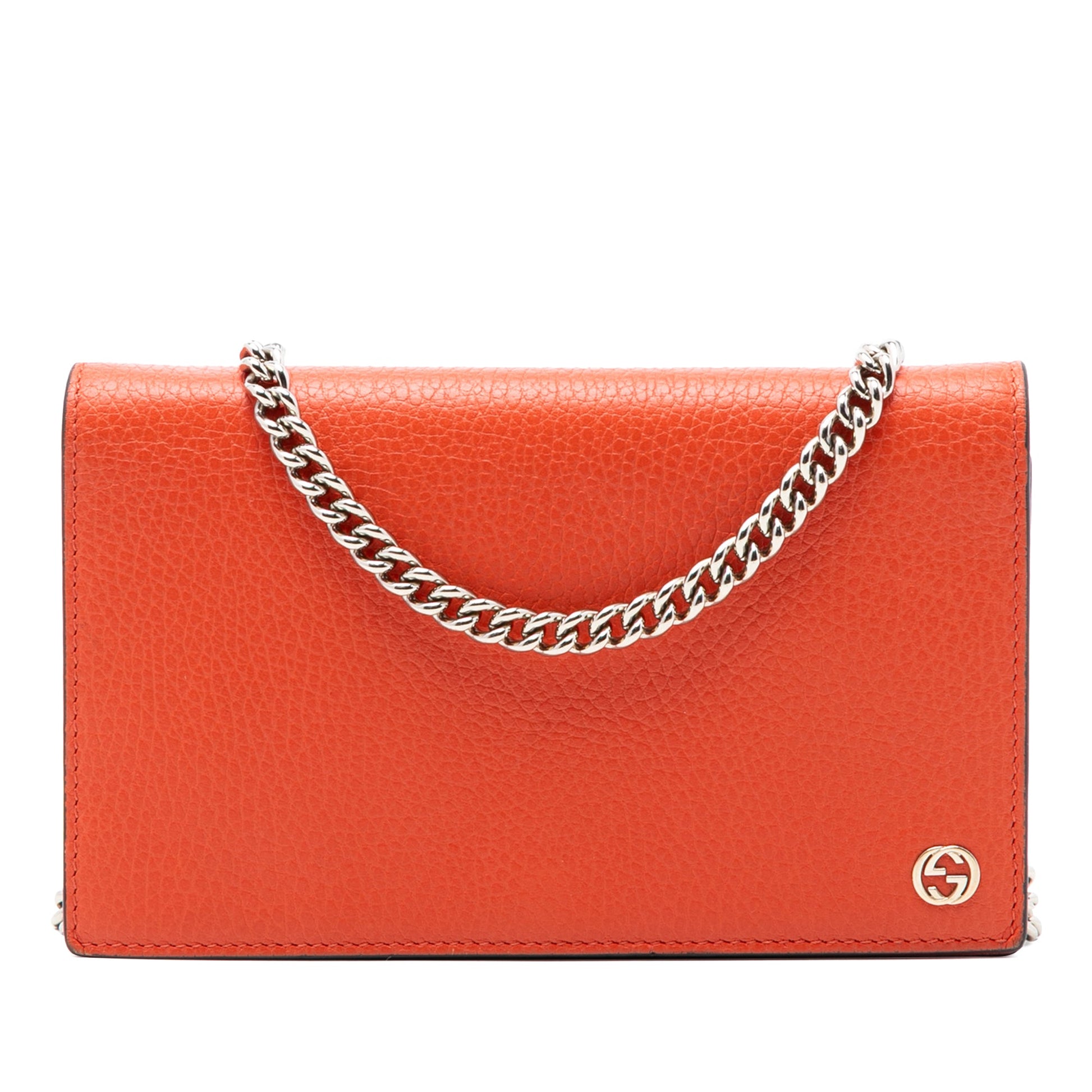 Leather Betty Wallet on Chain