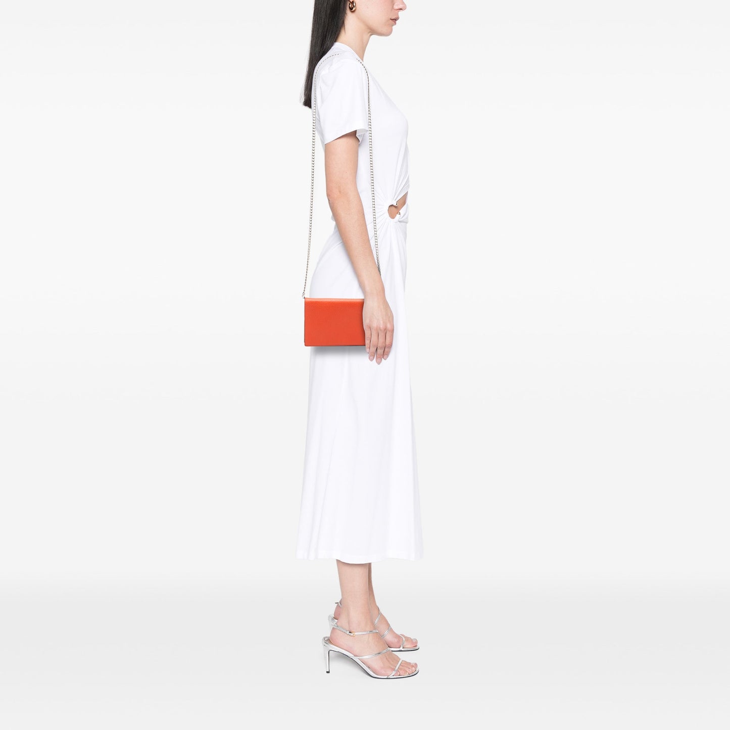 Leather Betty Wallet on Chain