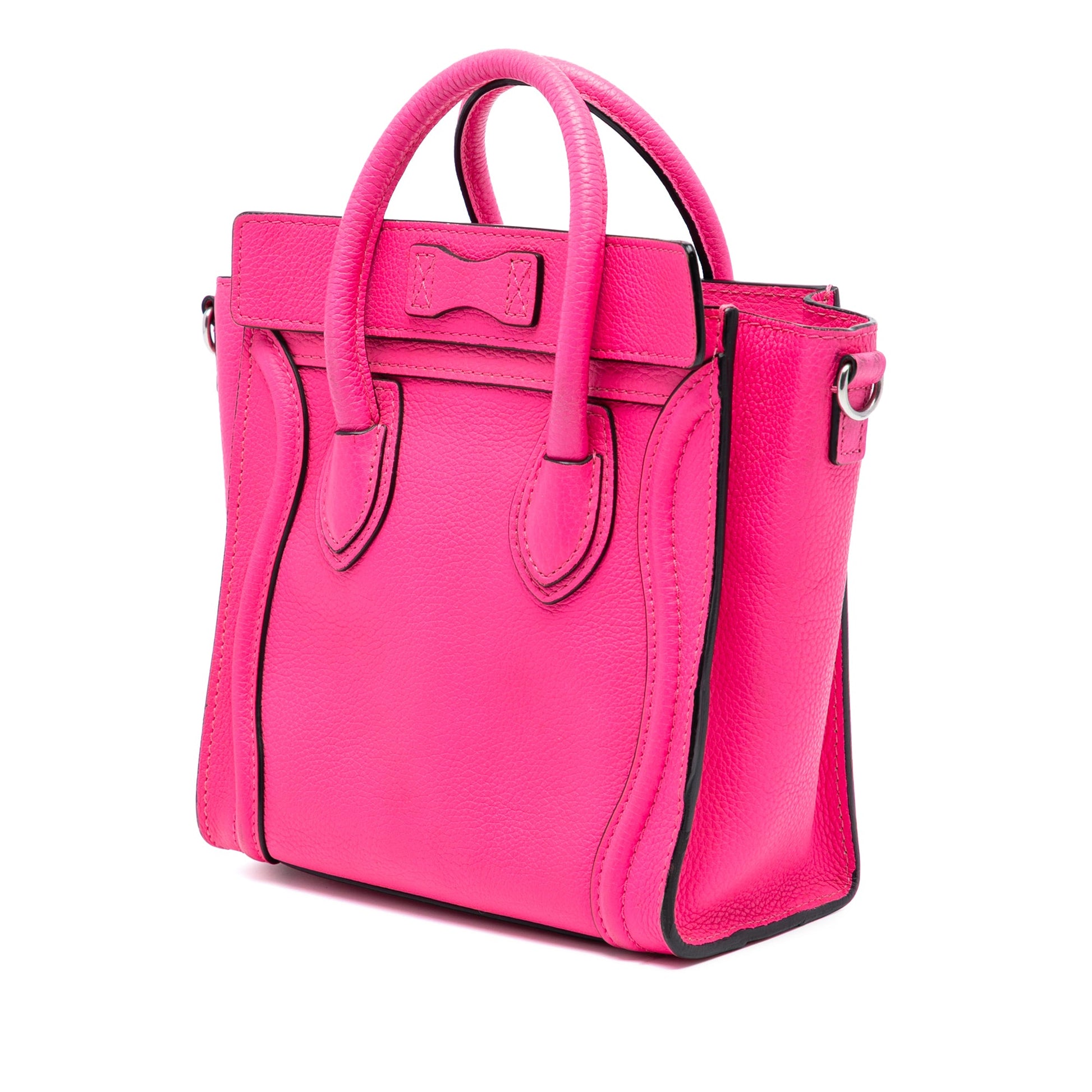 Celine Nano Leather Luggage Tote