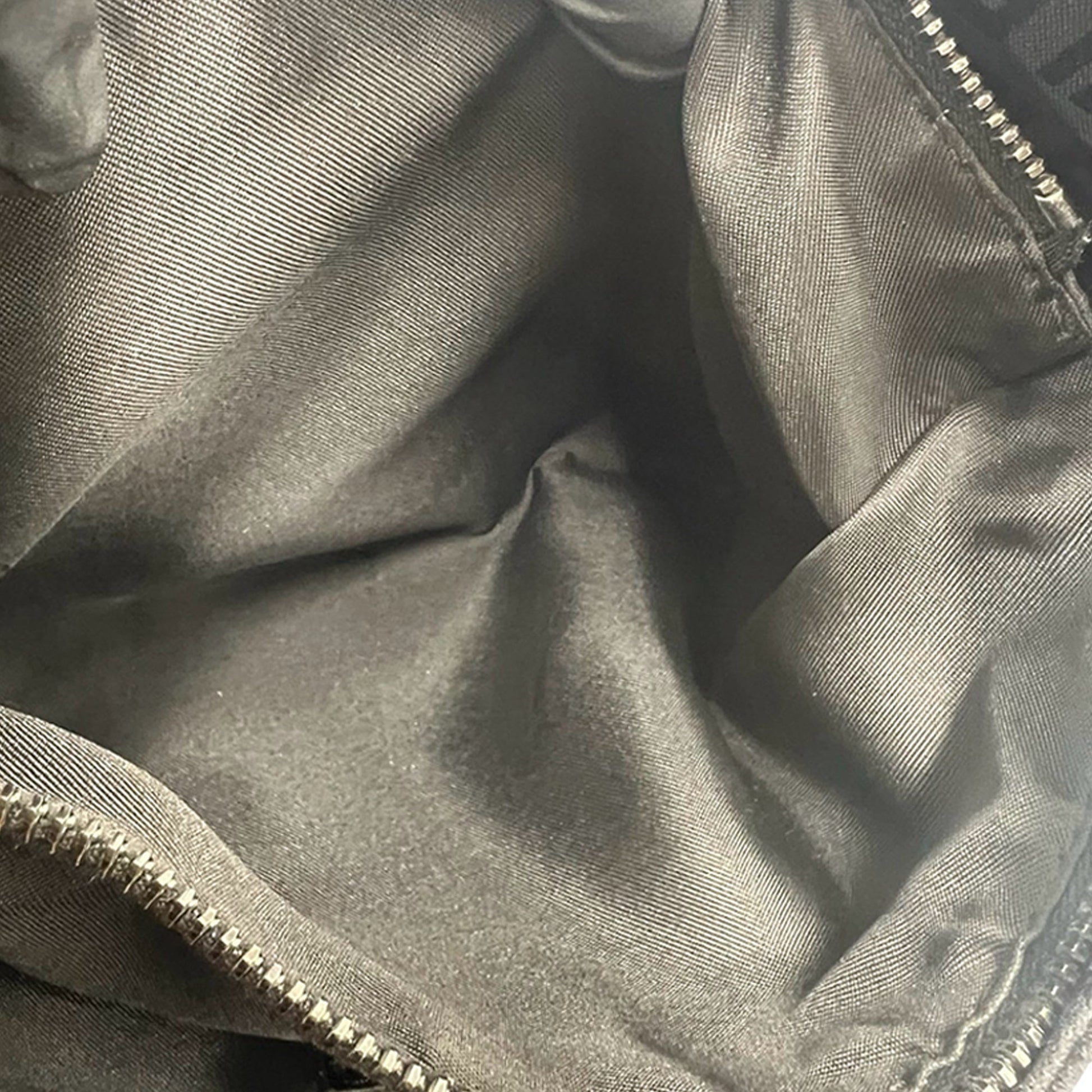 Fendi Zucchino Canvas Shoulder Bag