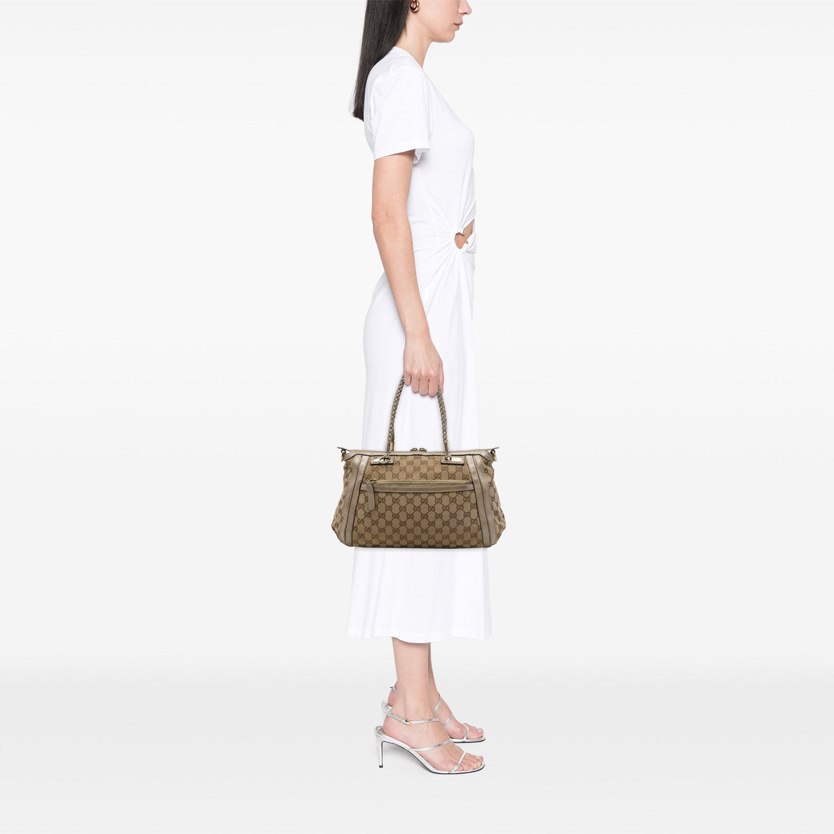 Gucci GG Canvas Bella Satchel