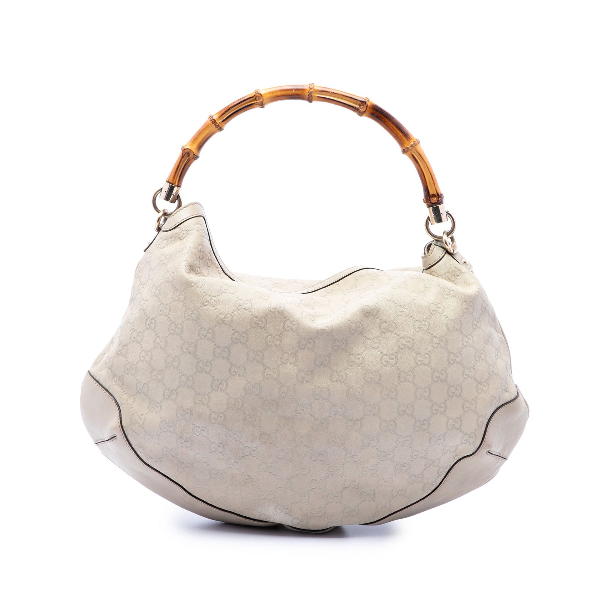 Gucci Guccissima Peggy Bamboo Satchel