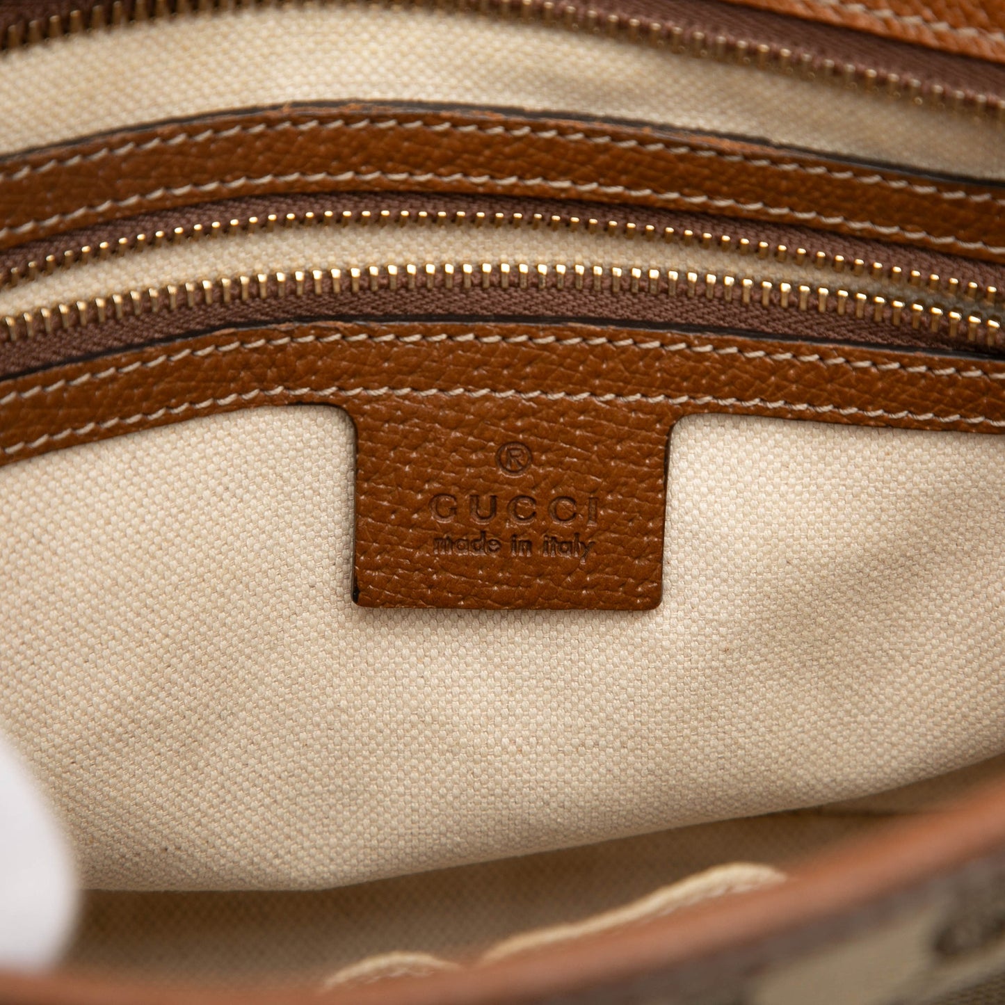 Gucci Small GG Canvas Bree Satchel