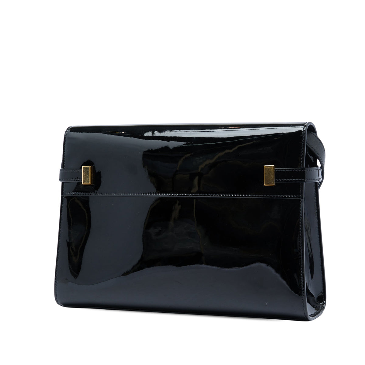 Saint Laurent Medium Patent Manhattan Shoulder Bag