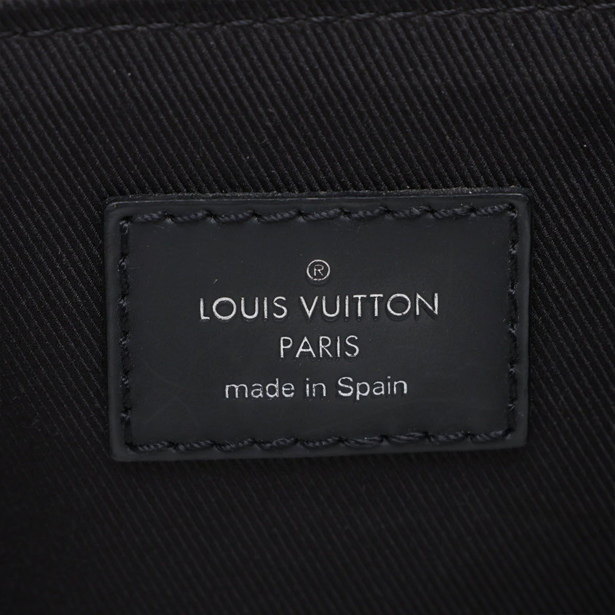 Louis Vuitton Monogram Eclipse District PM — Black