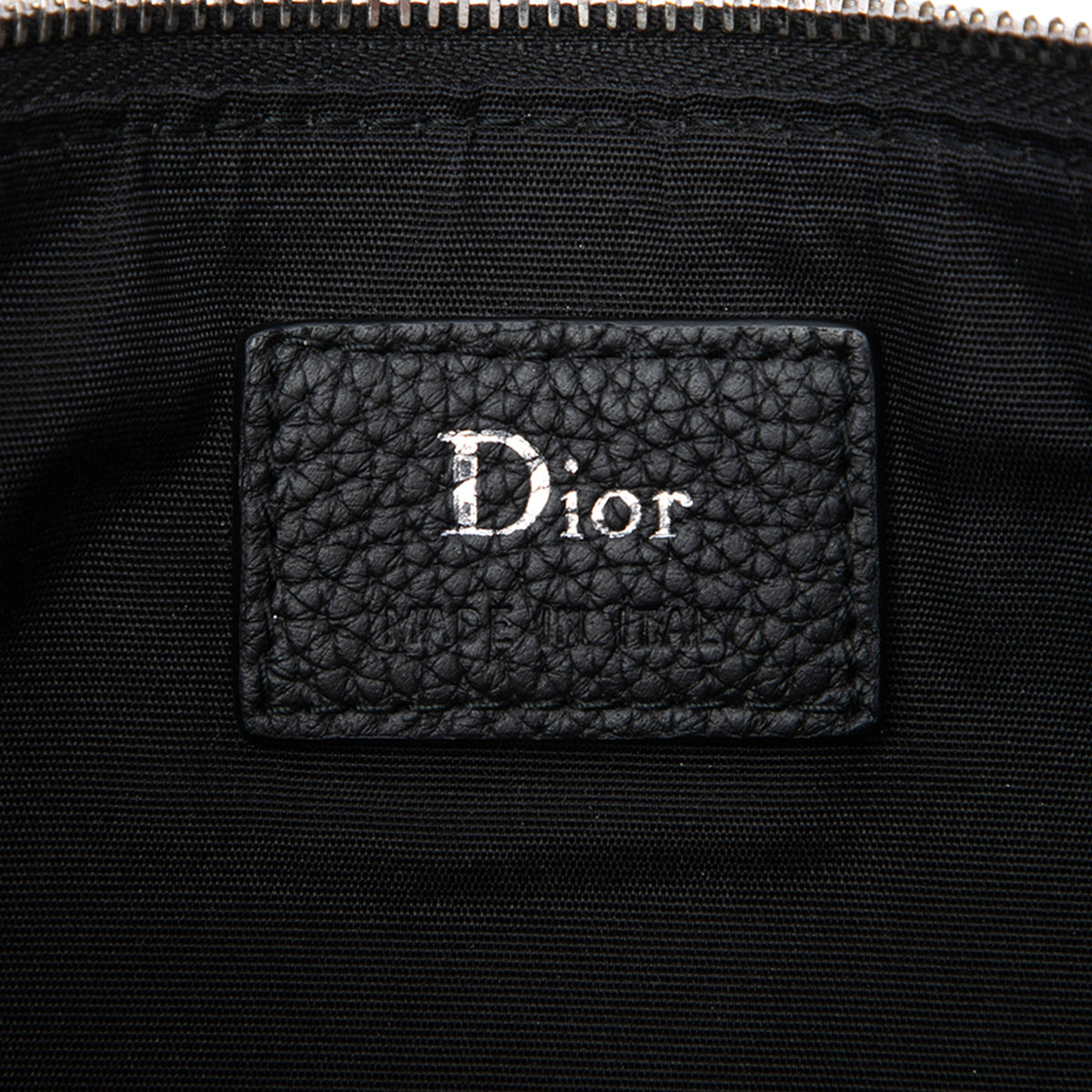 Dior Grained Calfskin Atelier Clutch
