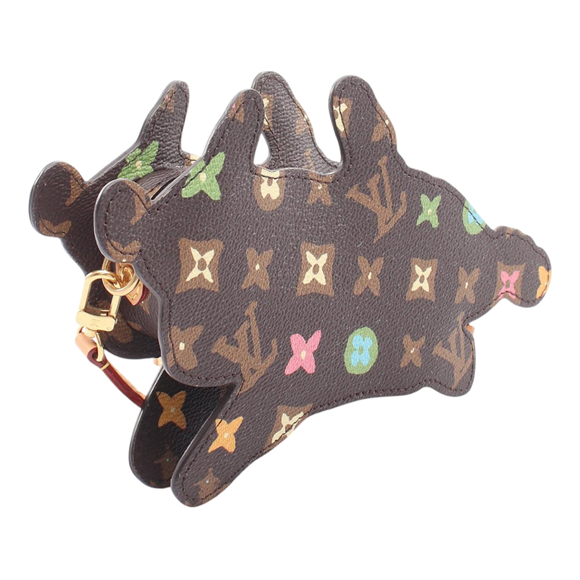 Louis Vuitton Tyler The Creator Monogram Craggy Dog On Strap Wearable Wallet