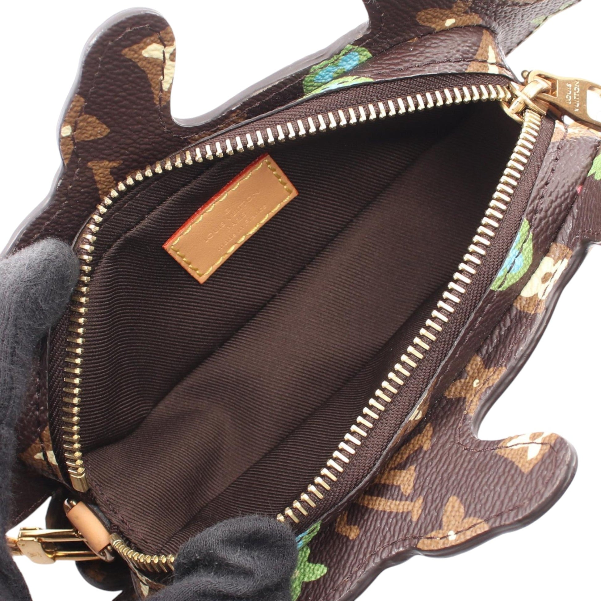 Louis Vuitton Tyler The Creator Monogram Craggy Dog On Strap Wearable Wallet