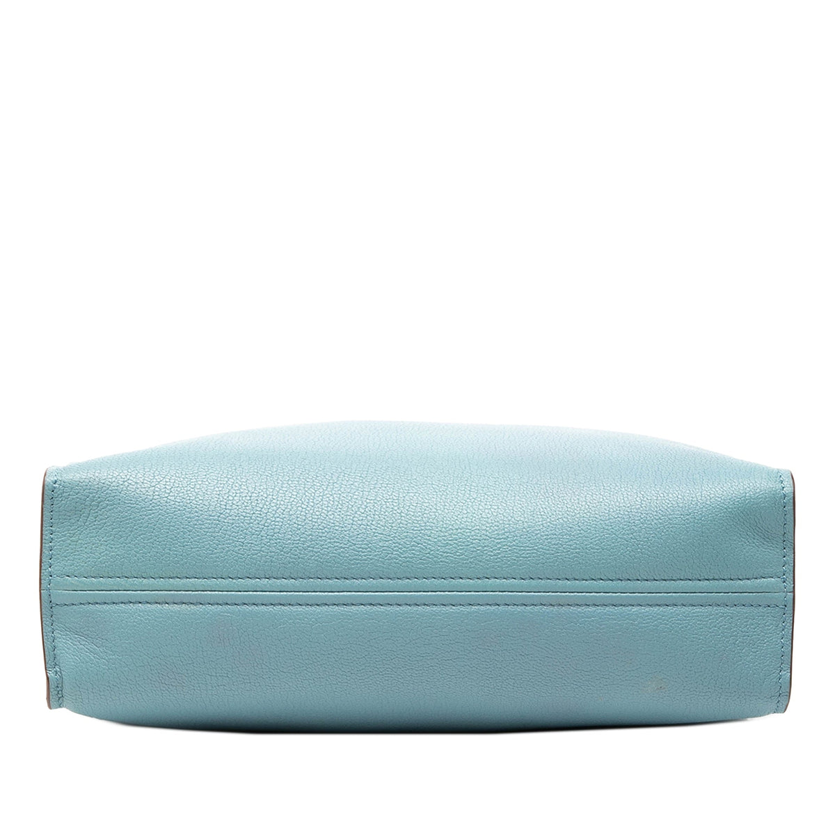 Miu Miu Goatskin Madras Embossed Logo Satchel