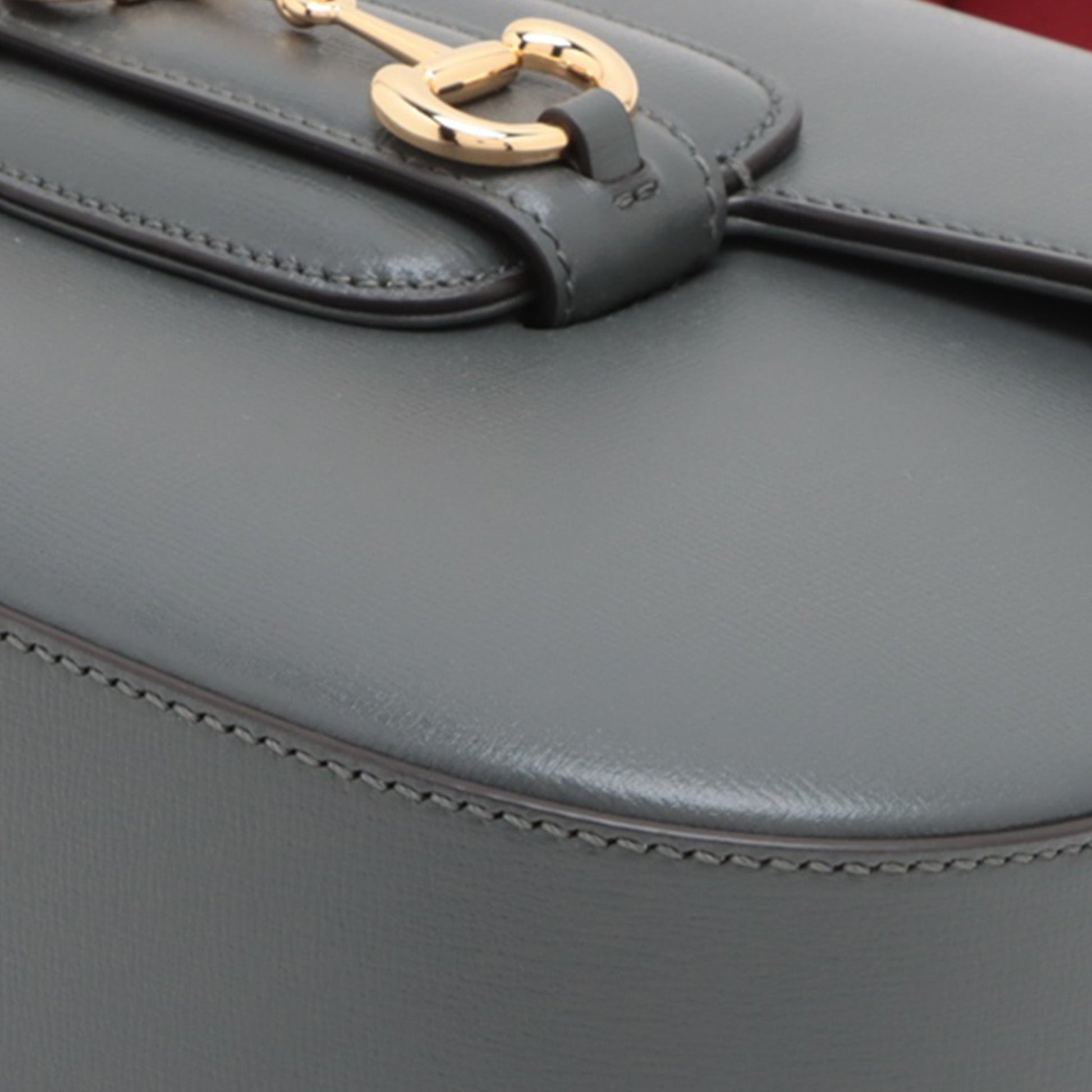 Gucci Large Calfskin Web Horsebit 1955 Crossbody