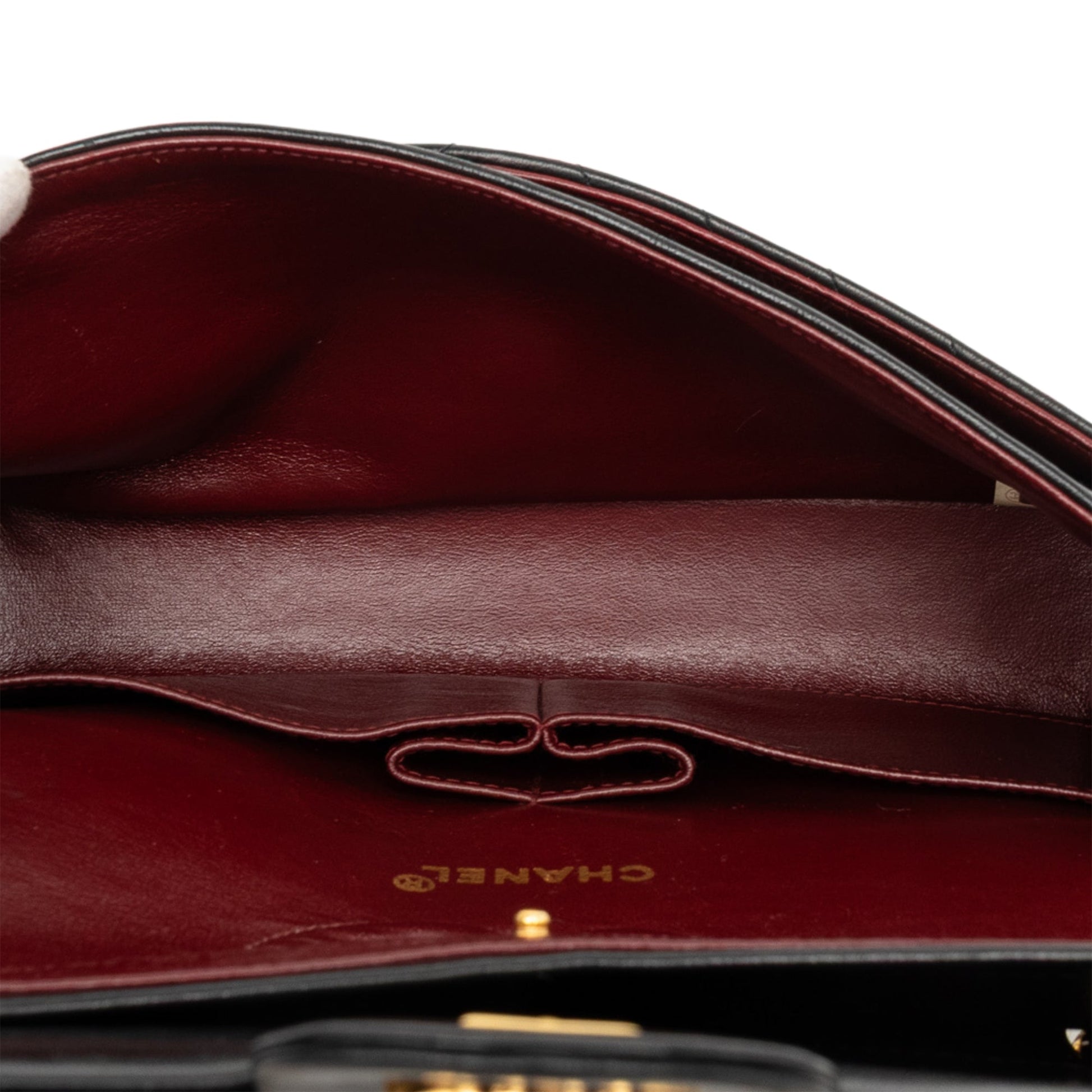 Chanel Medium Classic Chevron Lambskin Double Flap