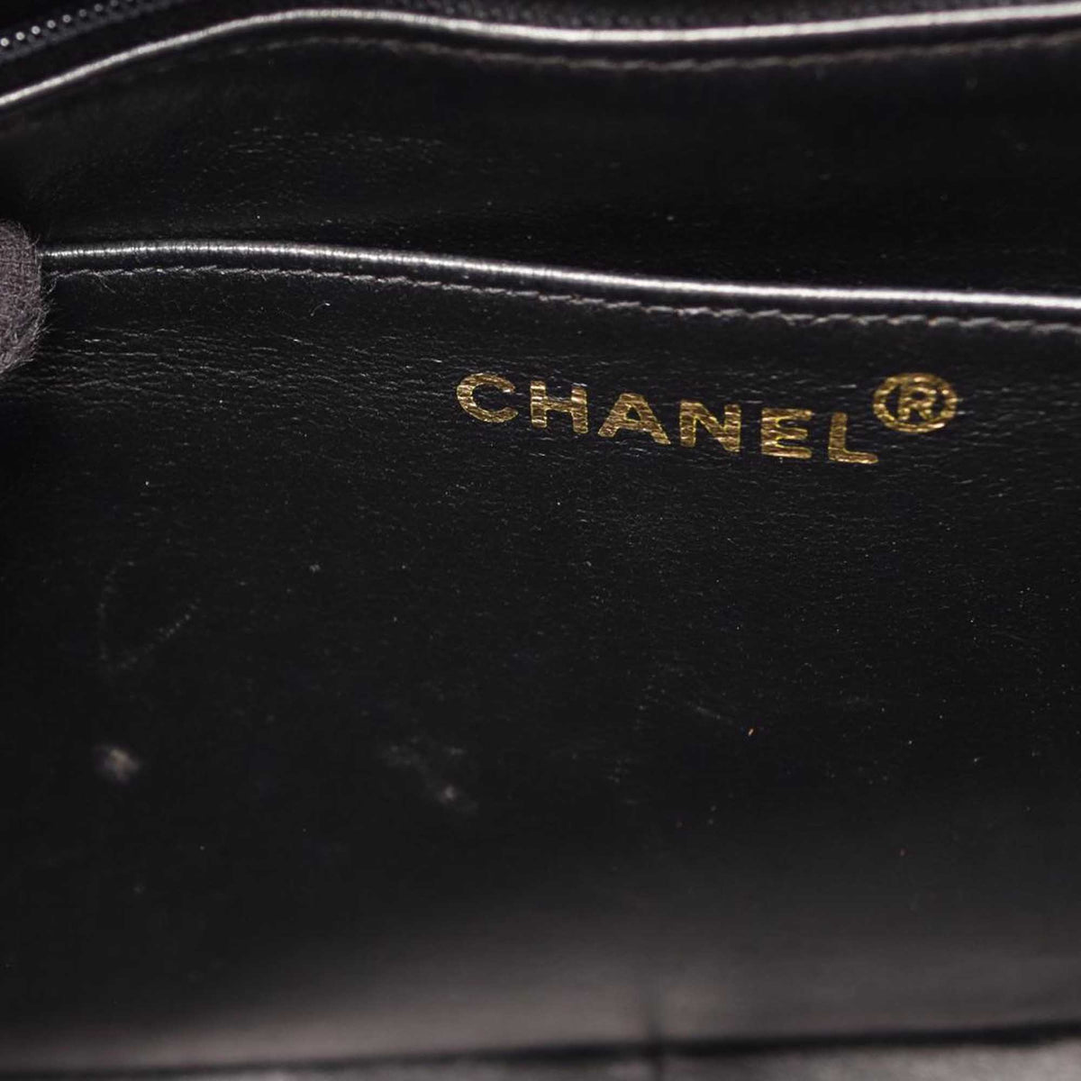 Chanel Jumbo CC Diagonal Quilted Caviar Flap