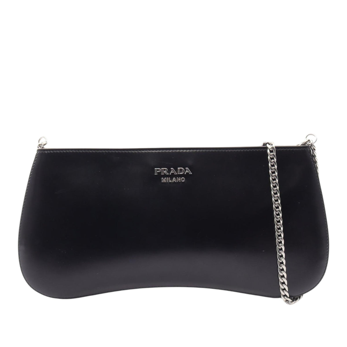 Prada Spazzolato Sidonie Chain Crossbody