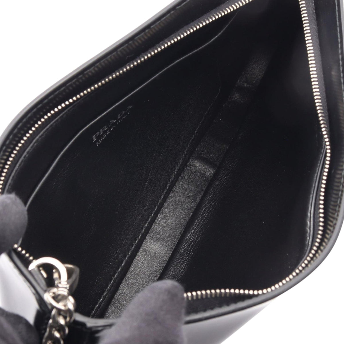 Prada Spazzolato Sidonie Chain Crossbody