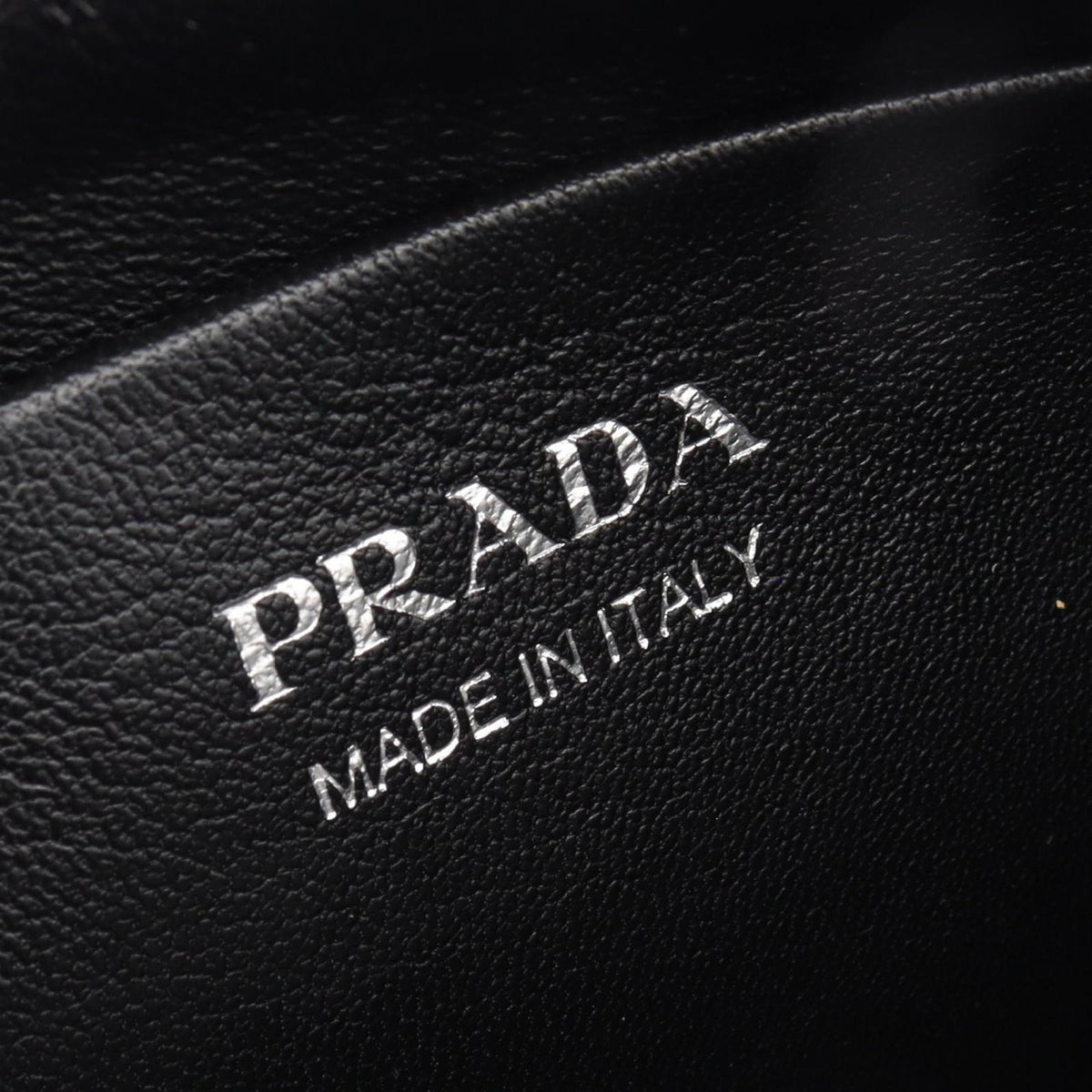 Prada Spazzolato Sidonie Chain Crossbody