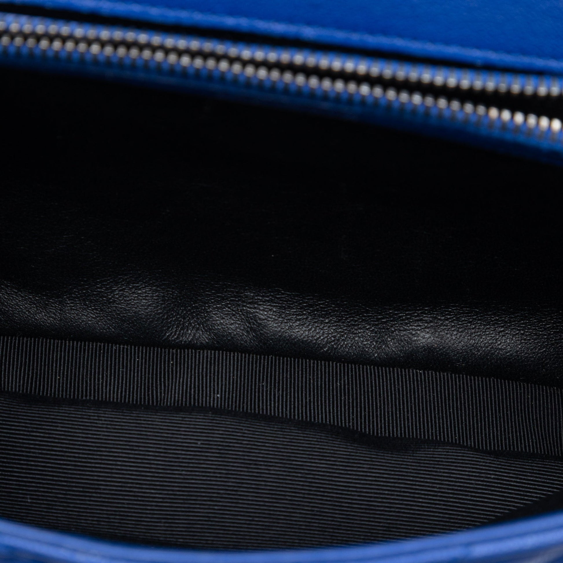 Saint Laurent Medium Quilted Chevron Sheepskin College Satchel