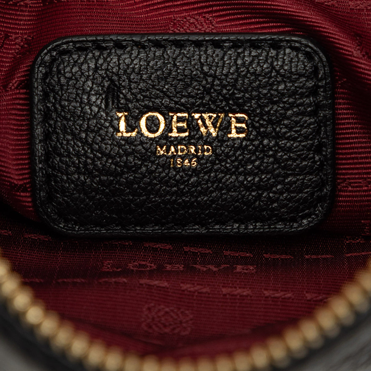 LOEWE Leather Anagram Crossbody