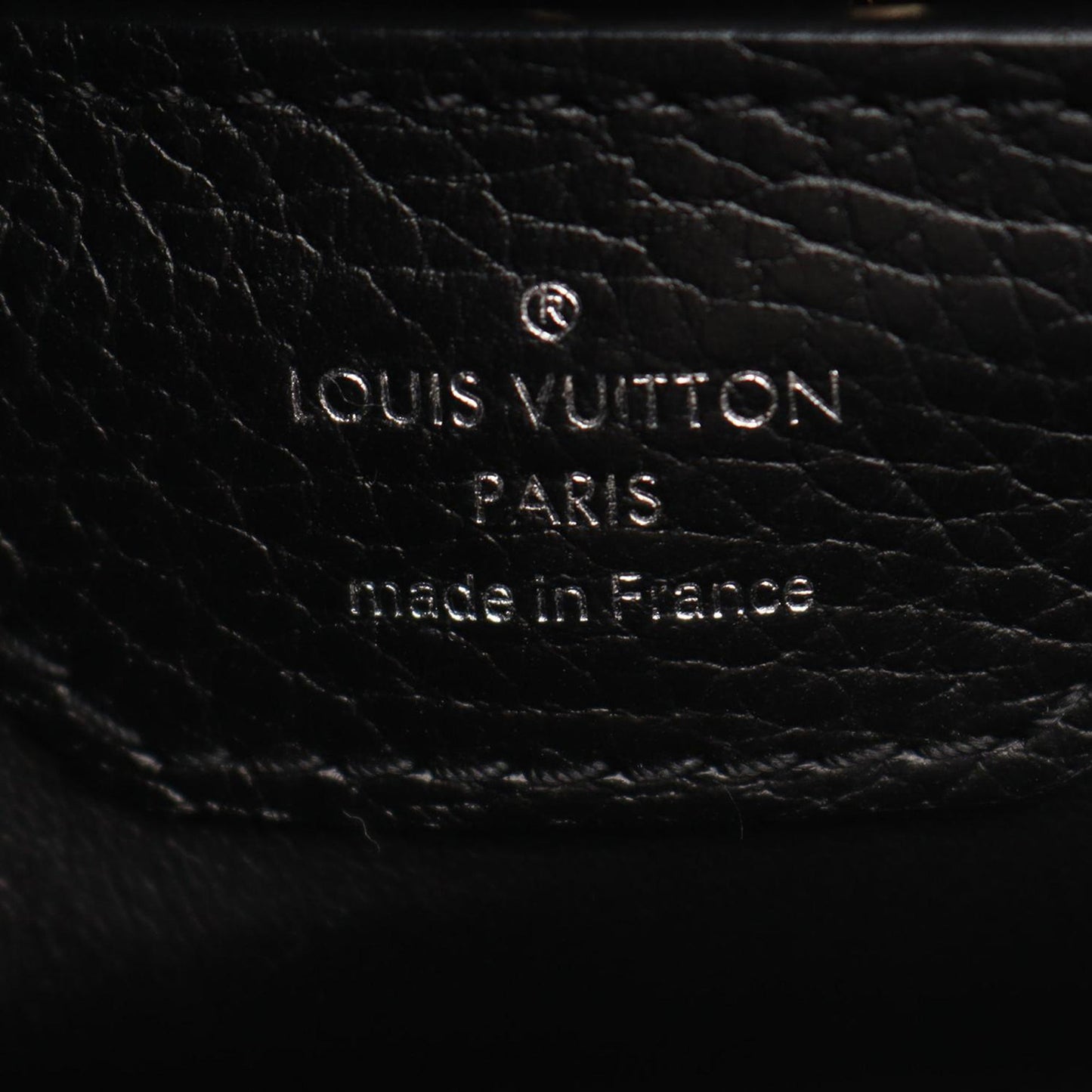 Louis Vuitton Taurillon Capucines MM