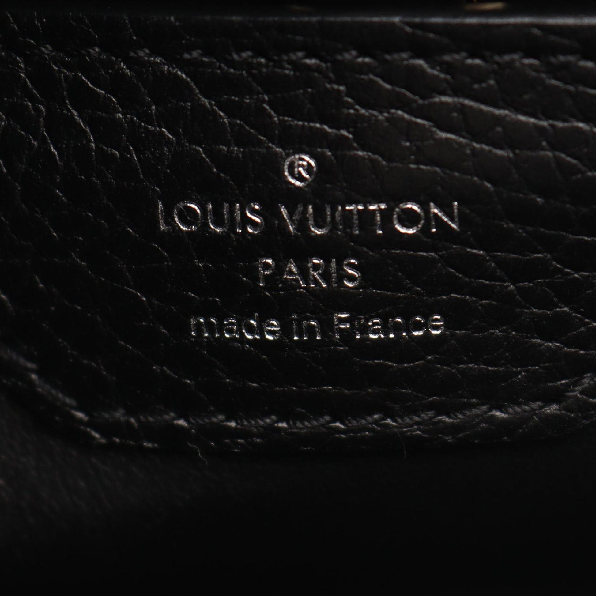 Louis Vuitton Taurillon Capucines MM